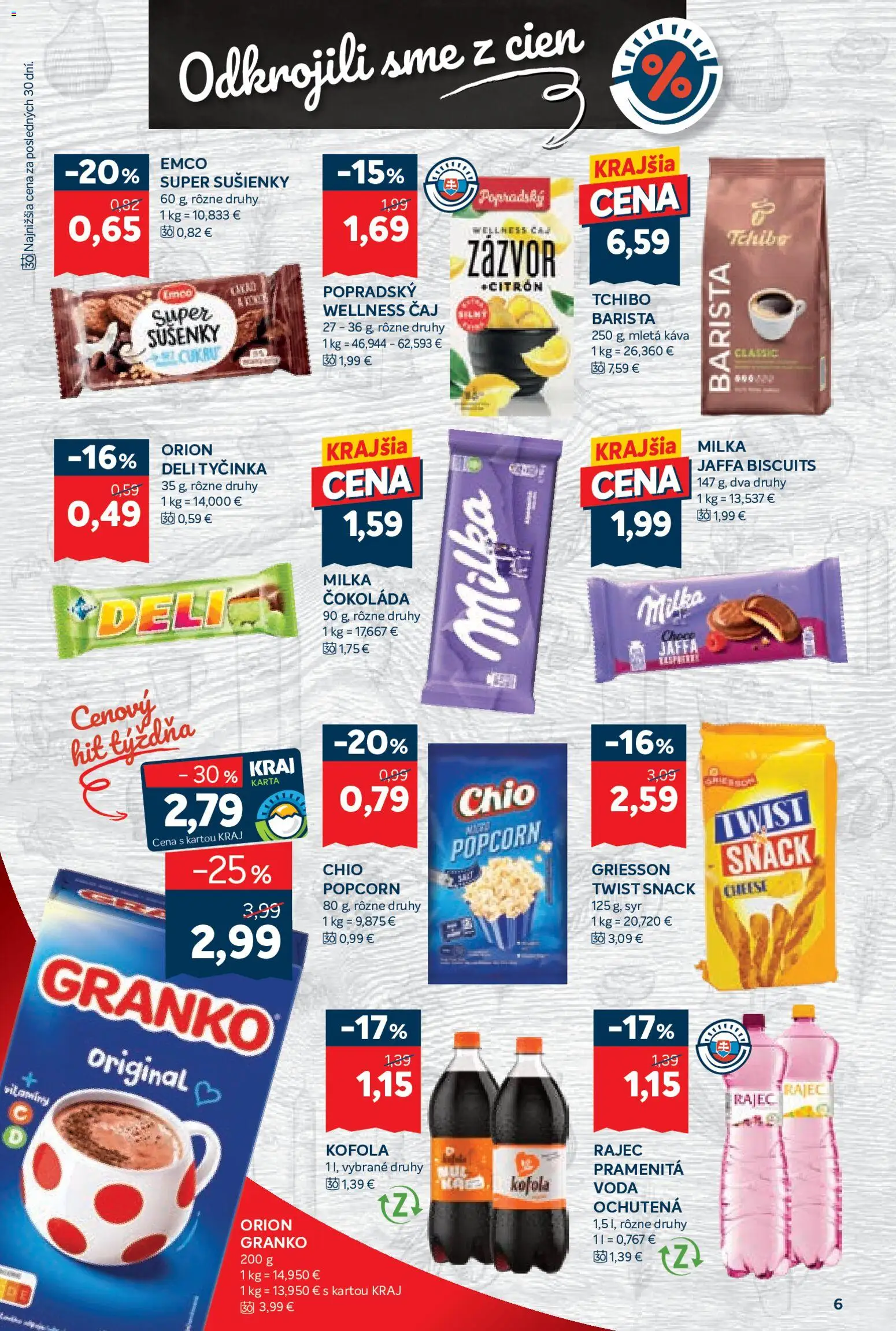 Nové Kraj akcie – leták je platný od 24.09.2026 | Strana: 10