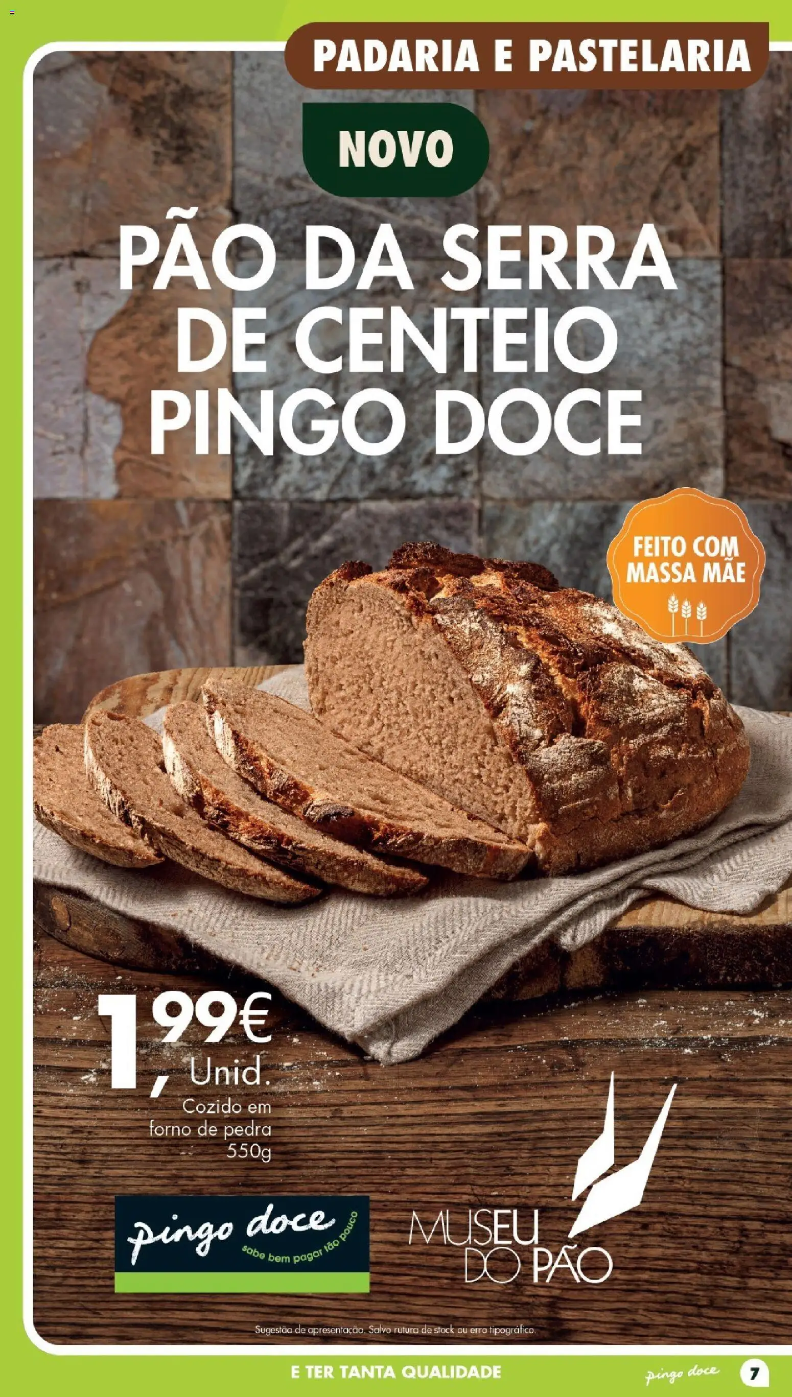 Pingo Doce Poupe Esta Semana Lojas Grandes │ válido de 29/09/2026 | Página: 7 | Produtos: Forno, Padaria, Centeio, Pão