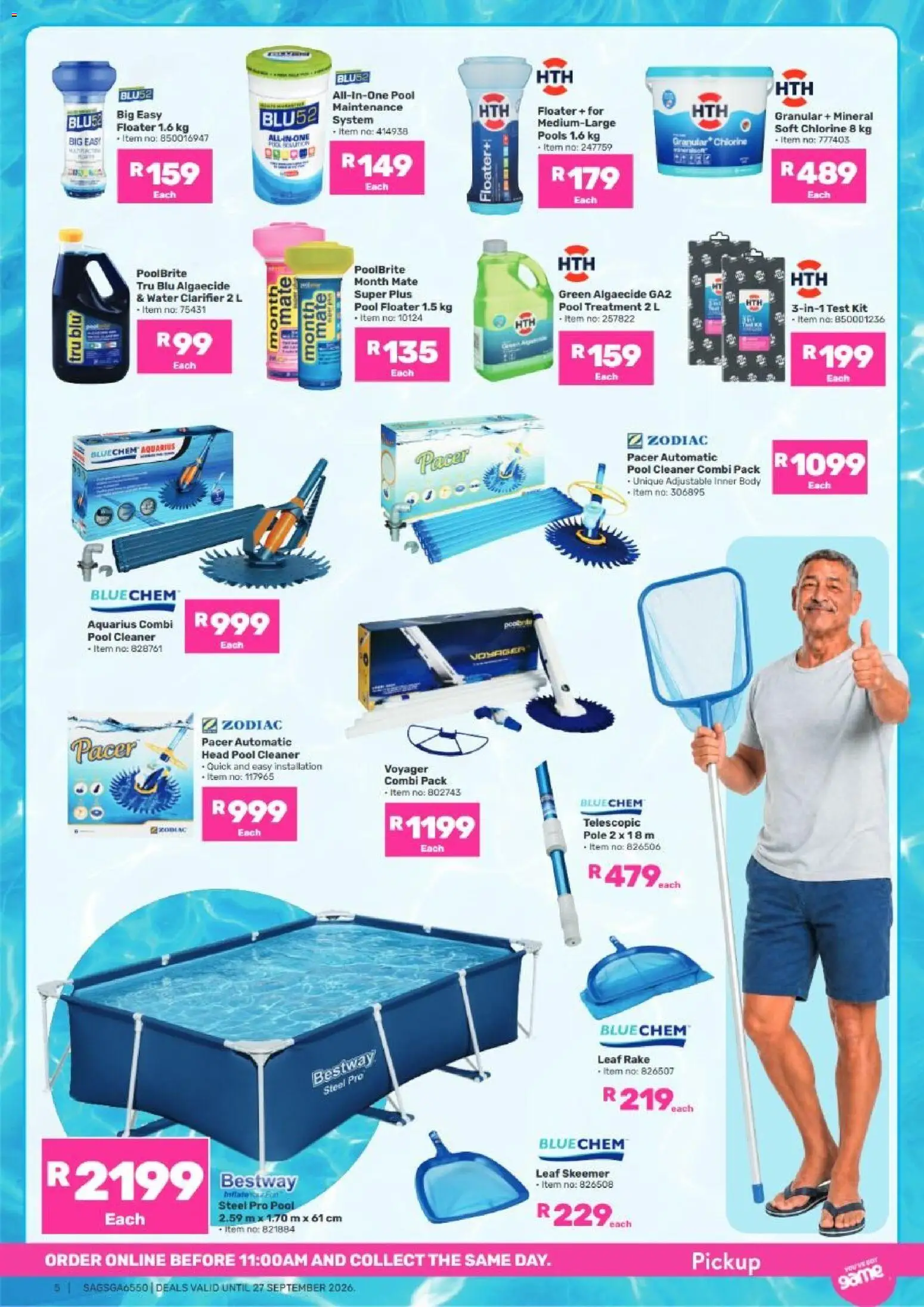 New Game catalogue – valid from 25/08/2026 | Page: 5 | Products: Water