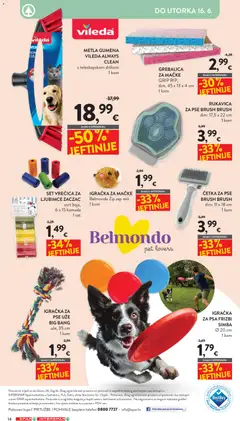 Spar katalog Ljubimci - Pregled kataloga iz trgovine Spar, vrijedi od 03.06.2026 | Stranica: 14