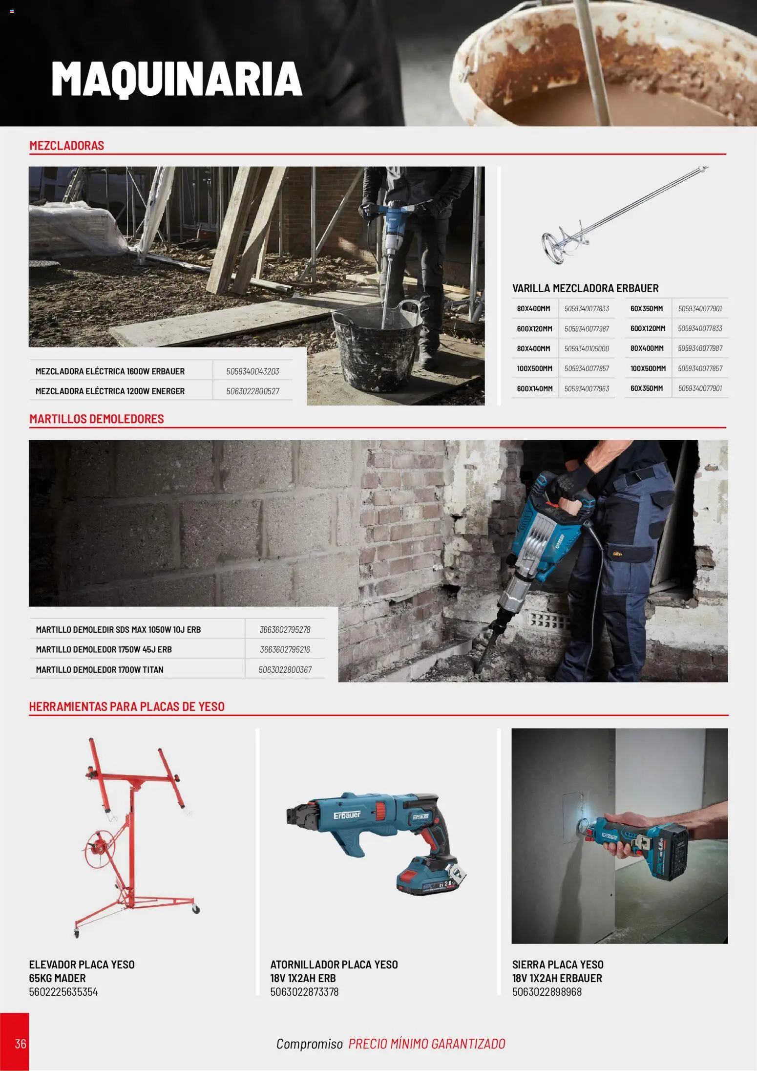 Brico Depôt Construcción │ válido desde el 20/10/2026 | Página: 36 | Productos: Herramientas