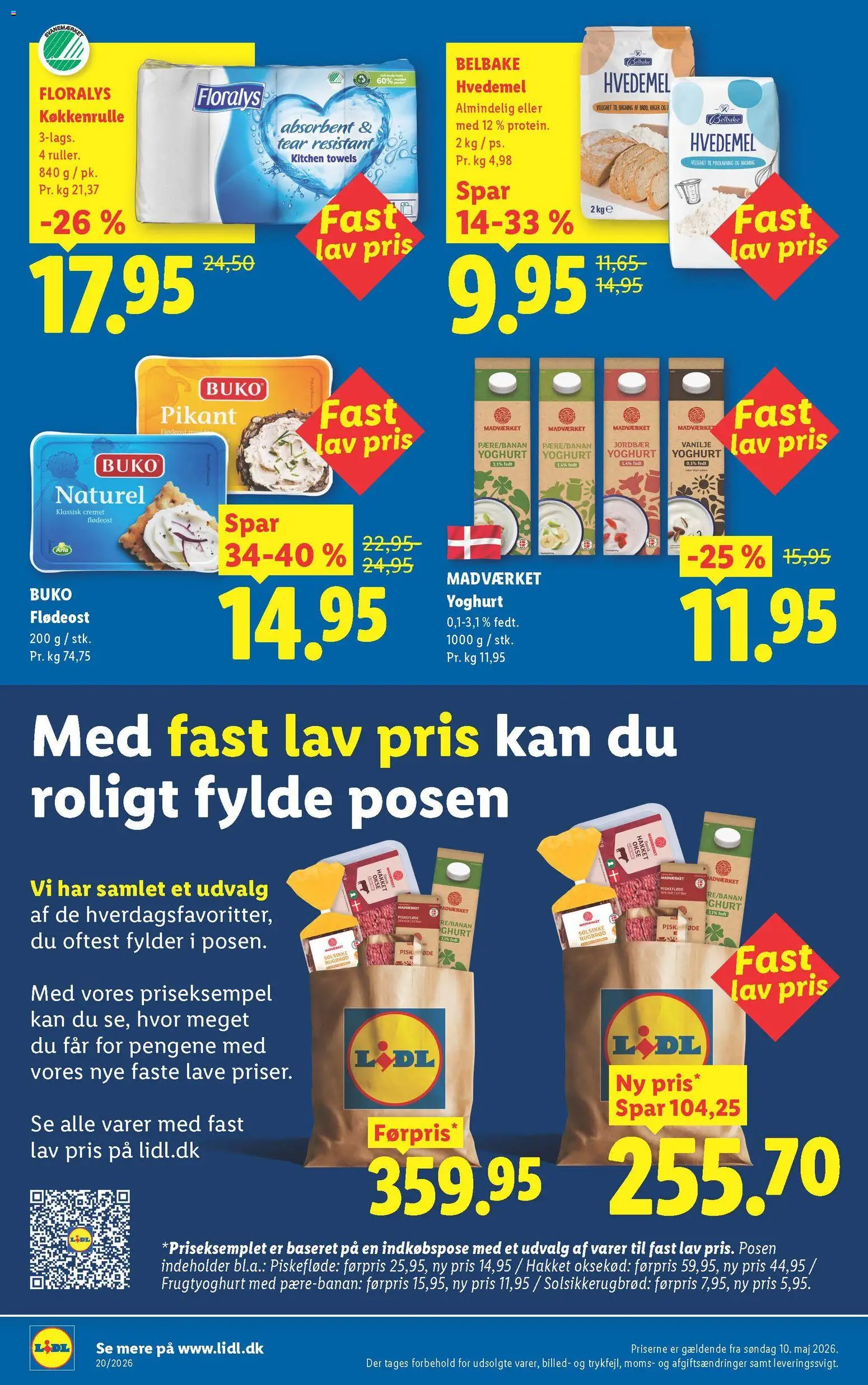 Lidl tilbudsavis – gyldig fra 10.05.2026 | Side: 9 | Produkter: Jordbær, Rugbrød, Flødeost, Vanilje