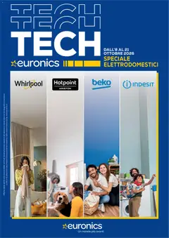 Anteprima del volantino Euronics volantino Elettrodomestici valido a partire dal 08/10/2026