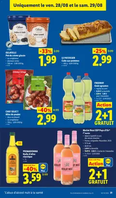 Cake aux pommes, 450 g - 6,64 EUR/kg - Voorbeeld van een folder van Lidl, geldig van 24/08/2026 | Pagina: 31 | Producten: Cake, La, Crème, Pot