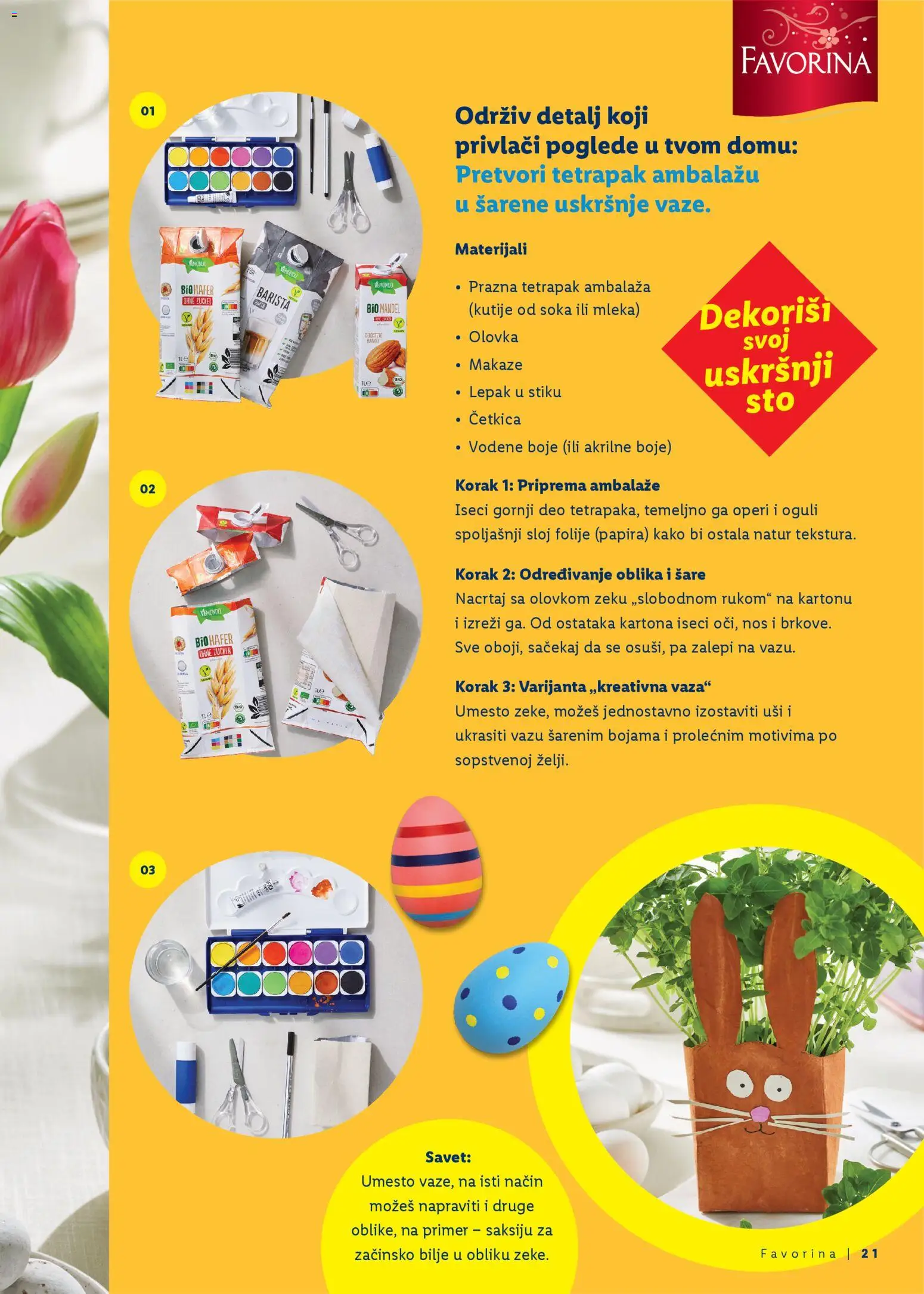 Lidl katalog - važi od 26.02.2026 | Strana: 21 | Proizvode: Bilje, Vaza, Makaze