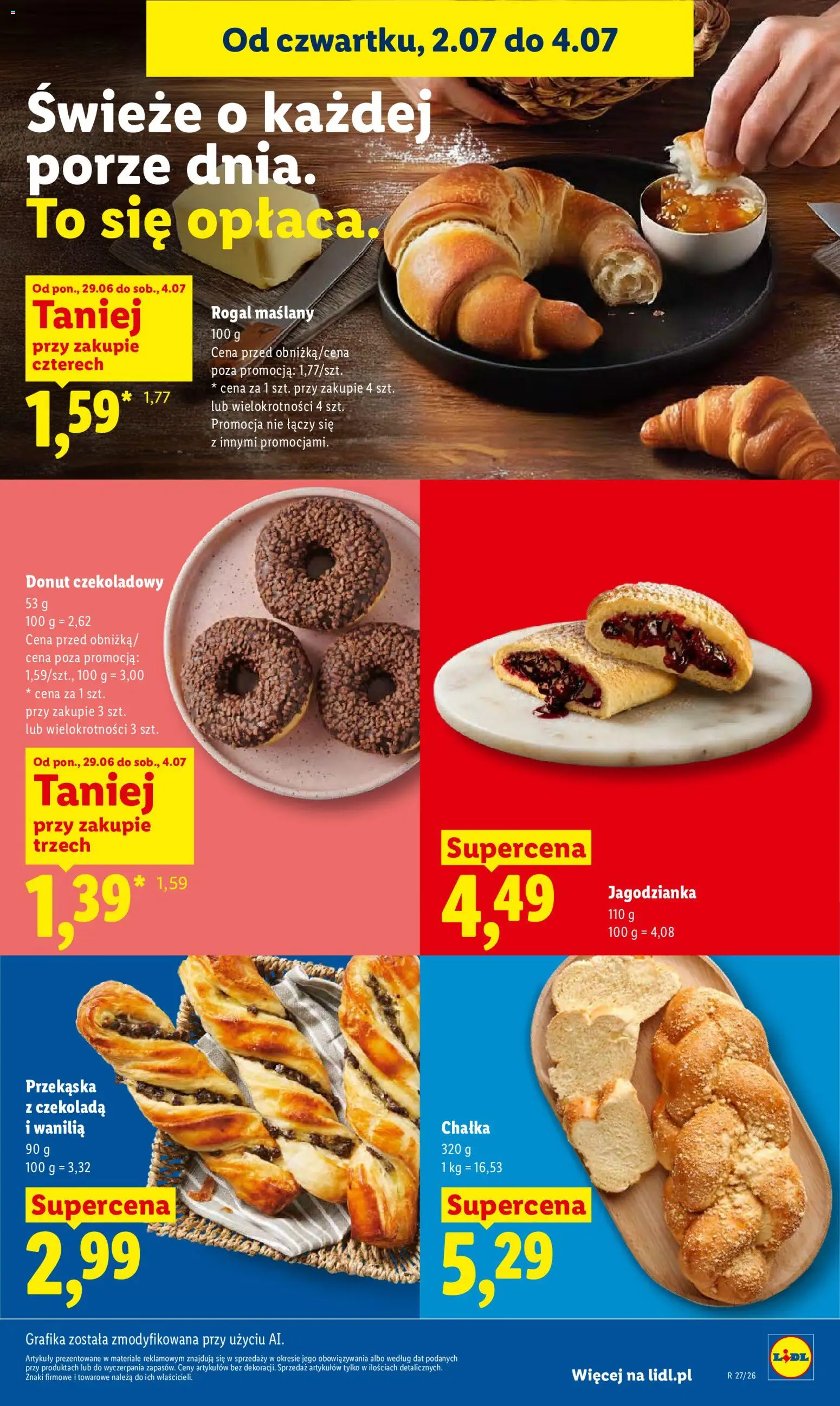 Lidl Polsko leták od 02.07.2026 | Strana: 47 | Produkty: Donut