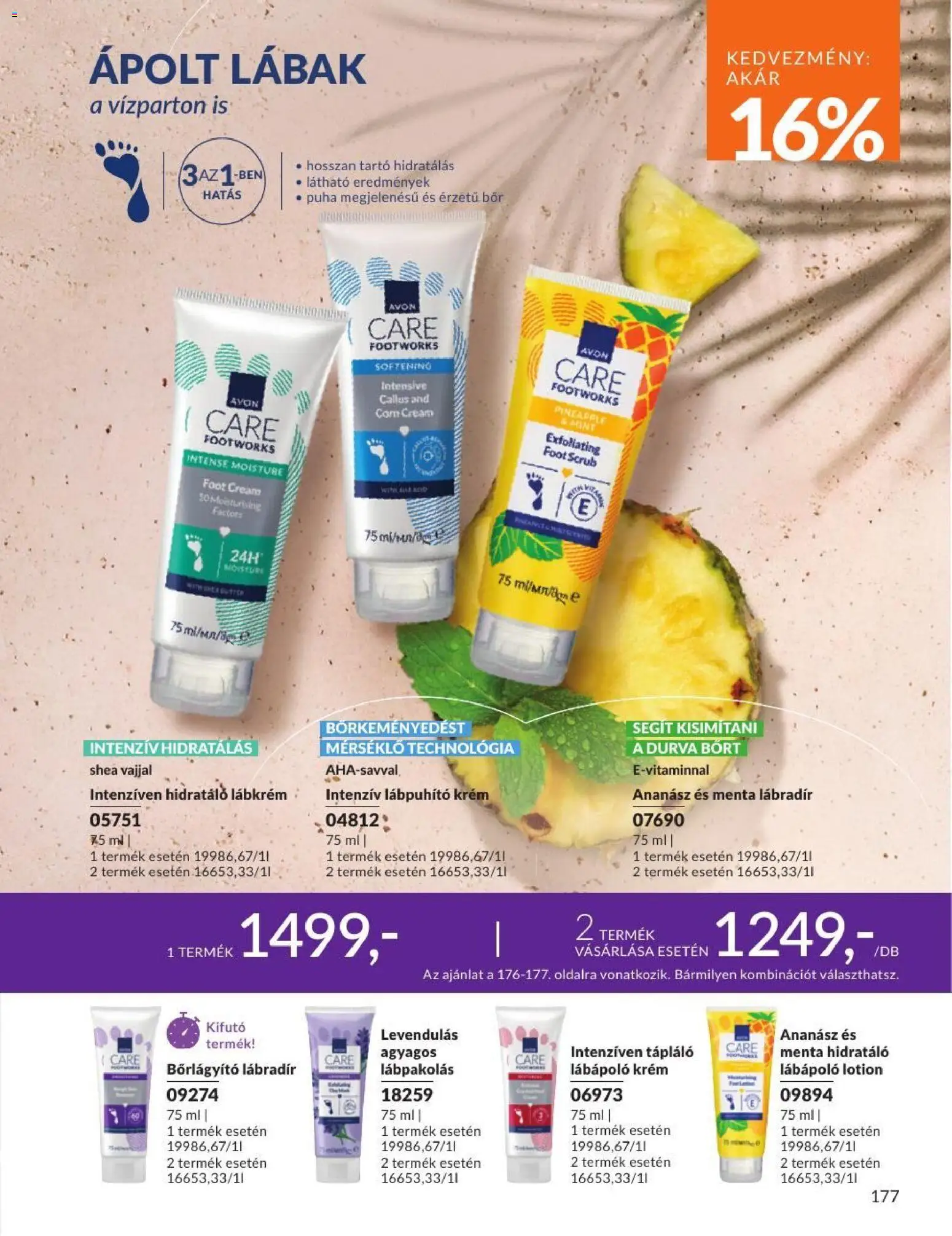 Avon akciós ujság - amely érvényes a következő dátumtól: 2026.07.01. | Oldal: 179