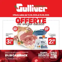 Anteprima del volantino Gulliver volantino valido a partire dal 15.06.2026