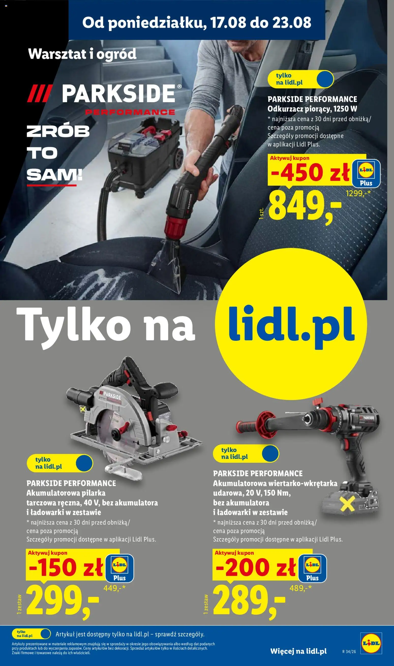 Lidl Polsko katalog od 17.08.2026 | Strana: 25 | Produkty: Parkside