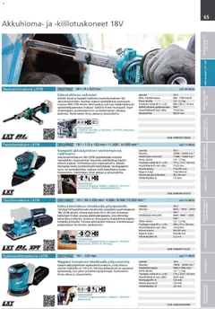 Makita-mainoslehti voimassa 24.03.2026 alkaen | Sivu: 65