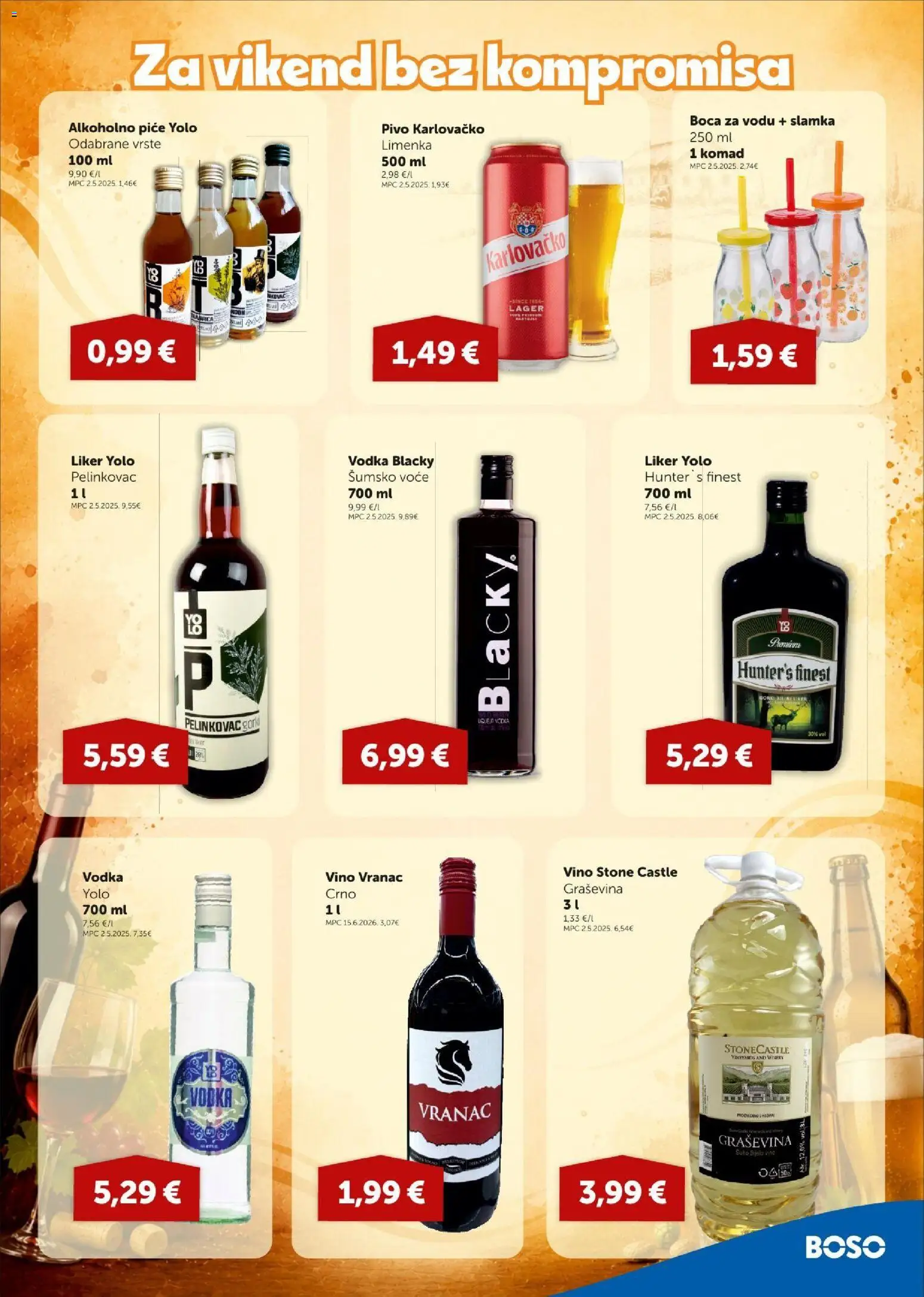 Boso katalog | vrijedi od 16.07.2026 | Stranica: 11 | Proizvodi: Travarica, Vino, Pivo, Voće