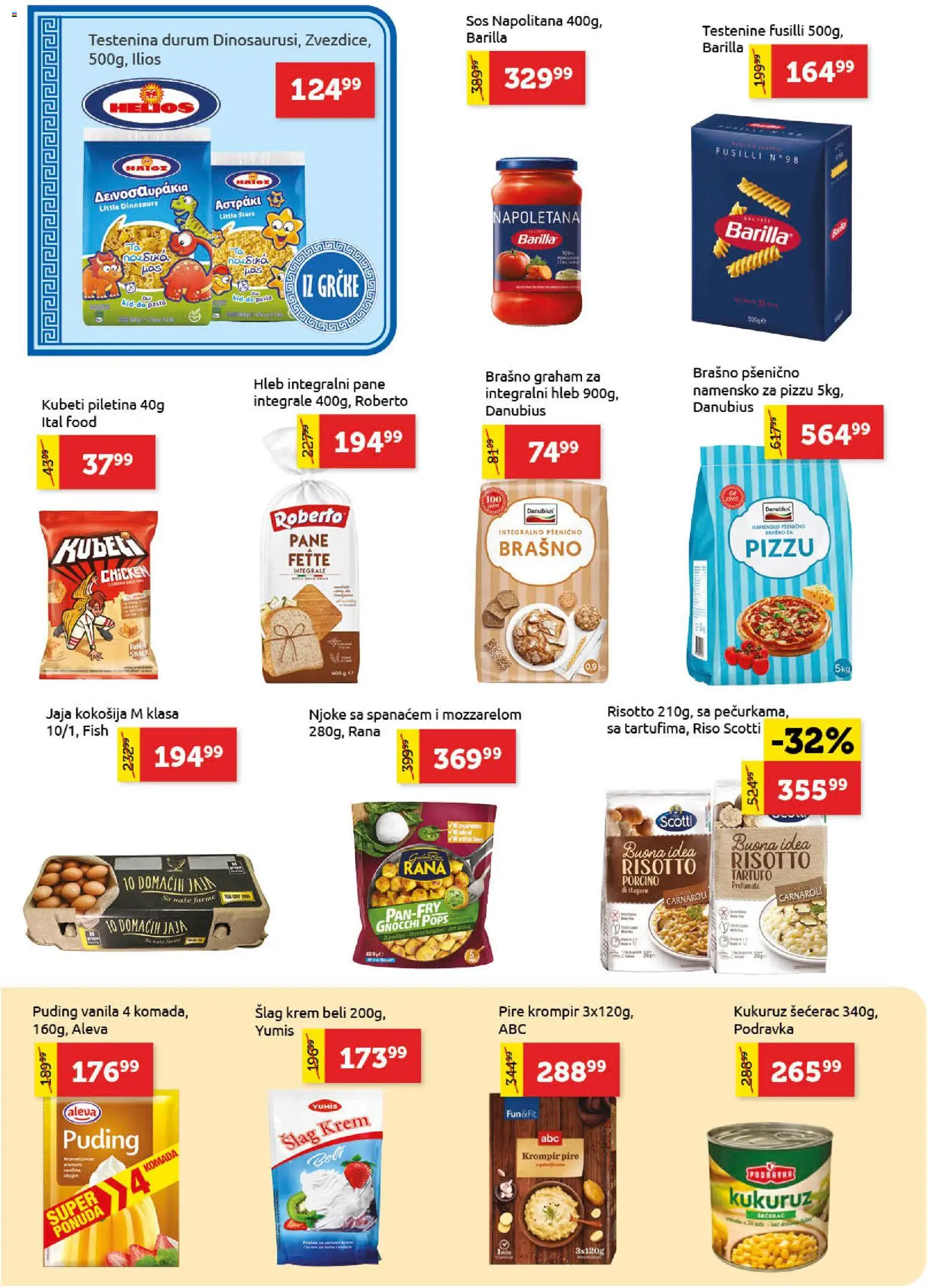 SuperVERO katalog - važi od 15.10.2026 | Strana: 10 | Proizvode: Šlag, Pasta, Barilla, Brašno