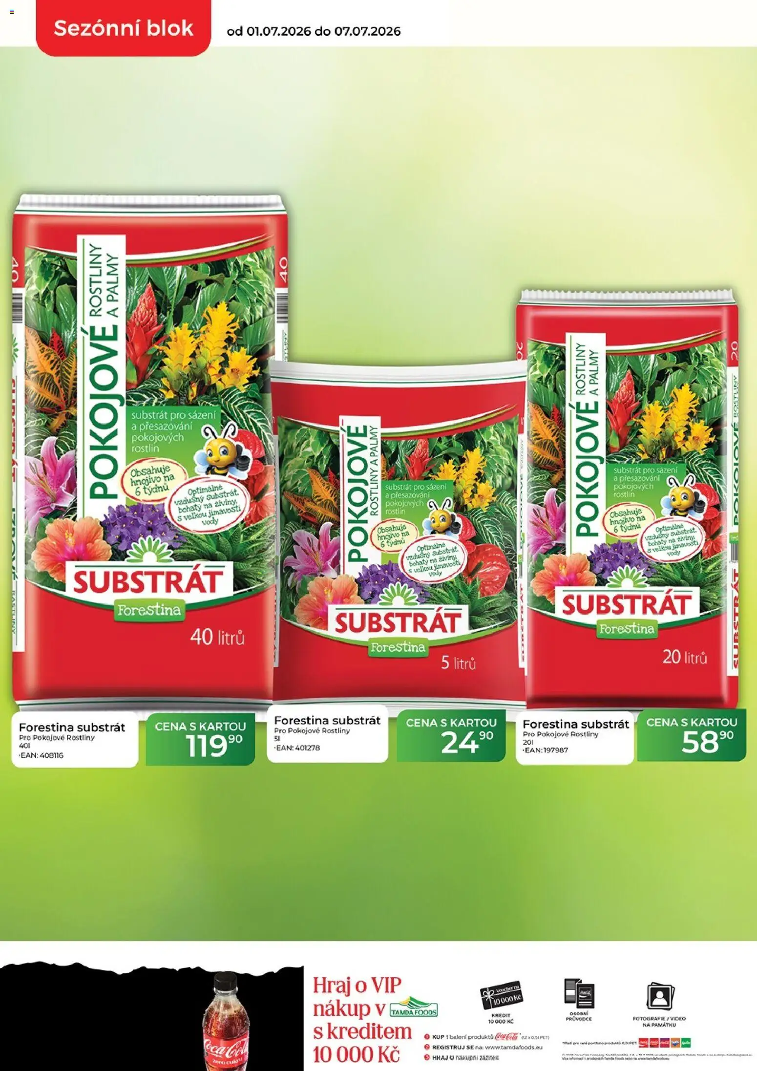 Tamda Foods leták od 01.07.2026 | Strana: 7 | Produkty: Coca cola, Blok, Substrát, Cola