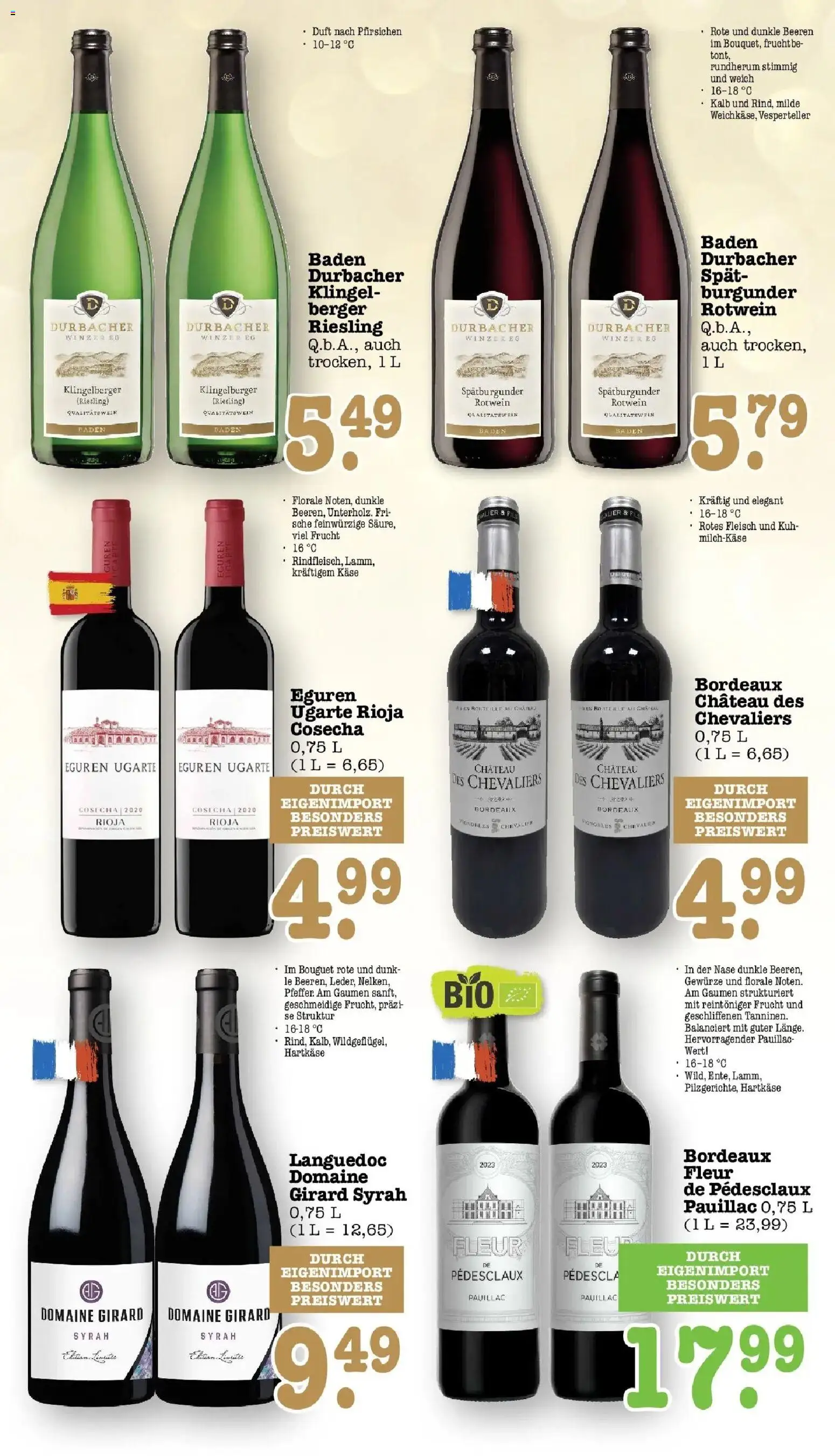 Edeka Prospekt Bühlertal (ab 28.09.2026) » Angebote Online | Seite: 51 | Produkte: Rotwein, Duft, Gewürze, Fleisch