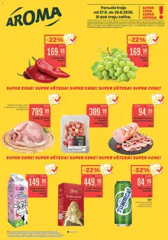 Aroma Market katalog Vikend ponuda - pregled Aroma Market kataloga - važi od 27.08.2026