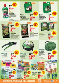 E.leclerc katalog akcije – veljaven od 29.04.2026 | Stran: 41 | Izdelki: Žemlja, Kos, Paradiznik