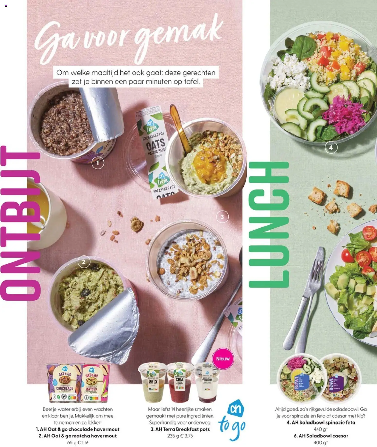 {H1} | Pagina: 114 | Producten: Spinazie, Yoghurt, Matcha, Kip