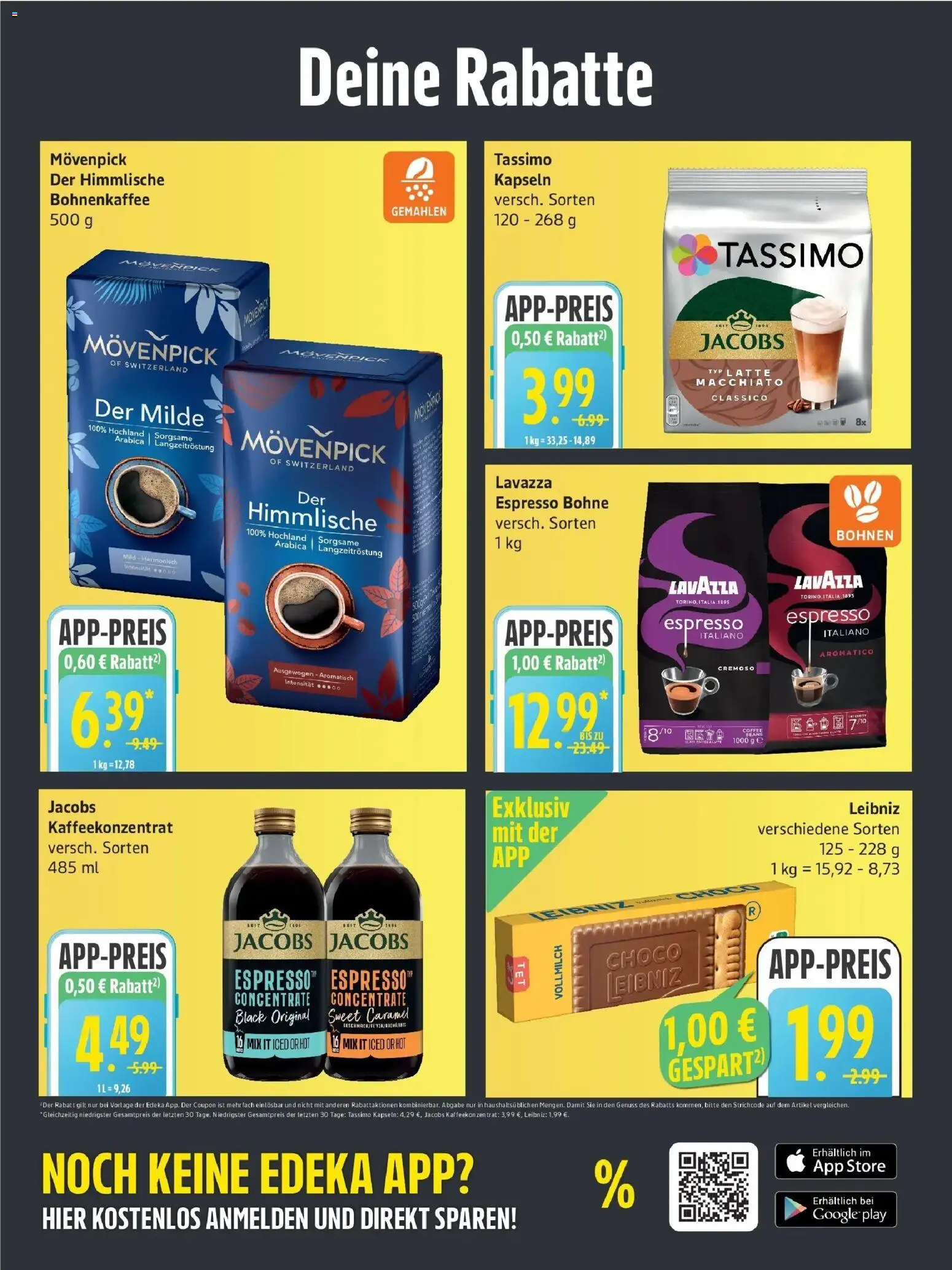 Edeka Prospekt Neu Wulmstorf (ab 14.09.2026) » Angebote Online | Seite: 4 | Produkte: Lavazza, Tassimo