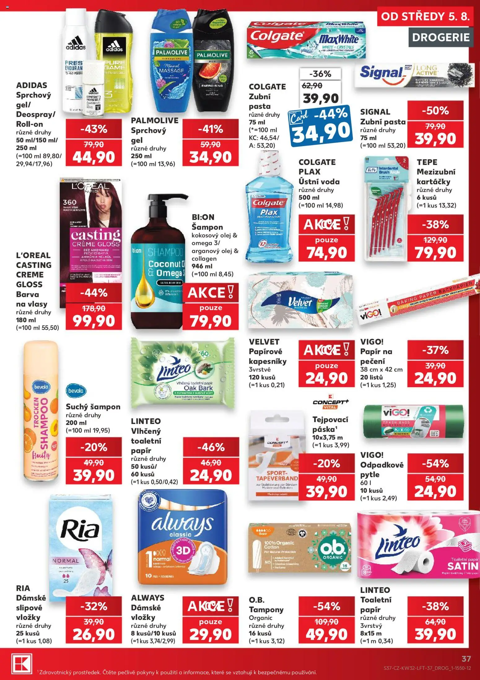 Kaufland leták - Praha 4 od 05.08.2026 | Strana: 37