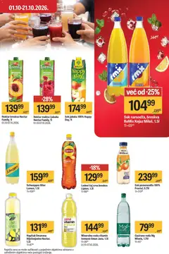 Maxi katalog - pregled Maxi kataloga - važi od 08.10.2026 | Strana: 46 | Proizvode: Ledeni čaj, Nektar, Mineralna voda, Limun