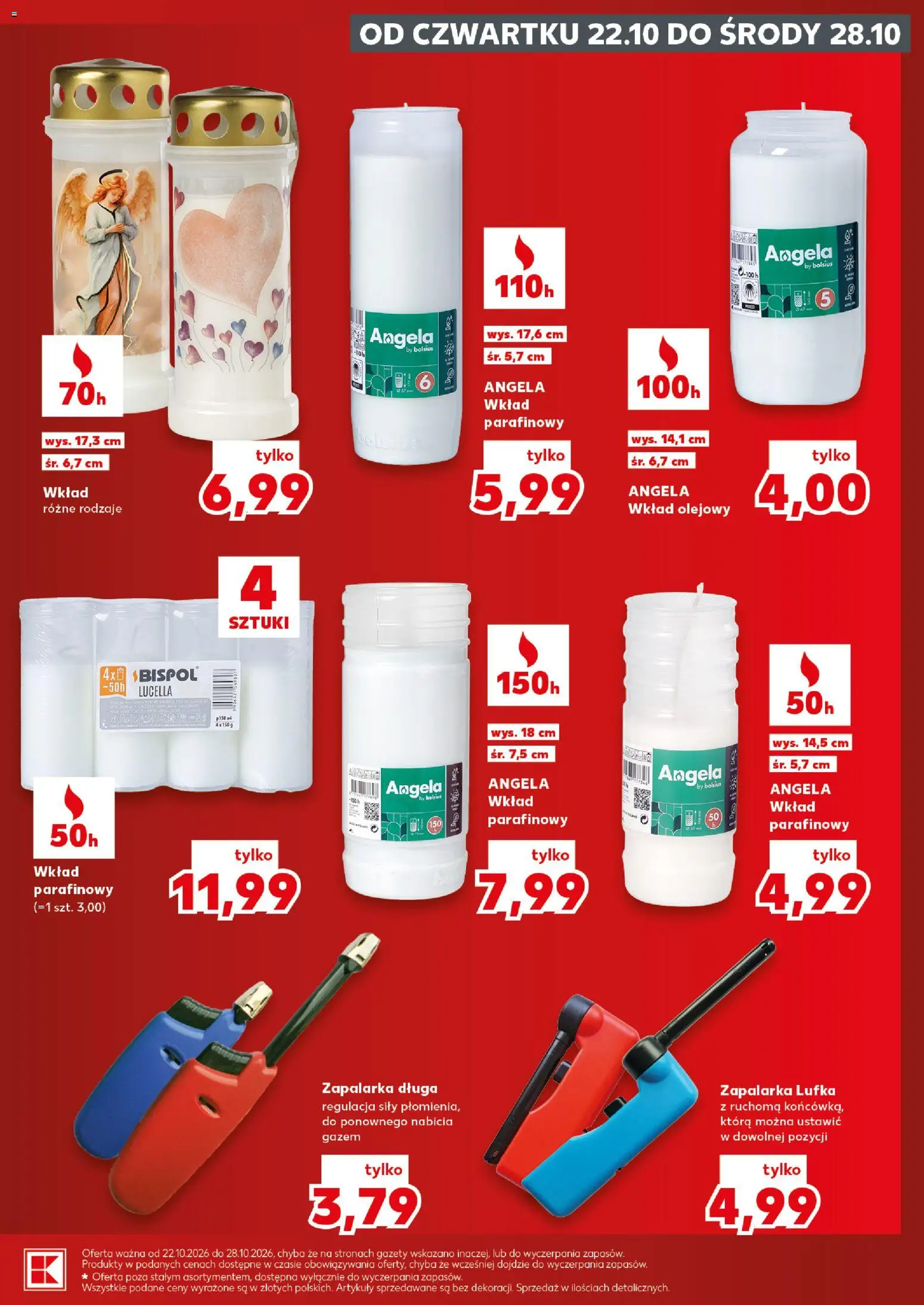 Kaufland Polsko leták - Katalog znicze od 22.10.2026 | Strana: 17
