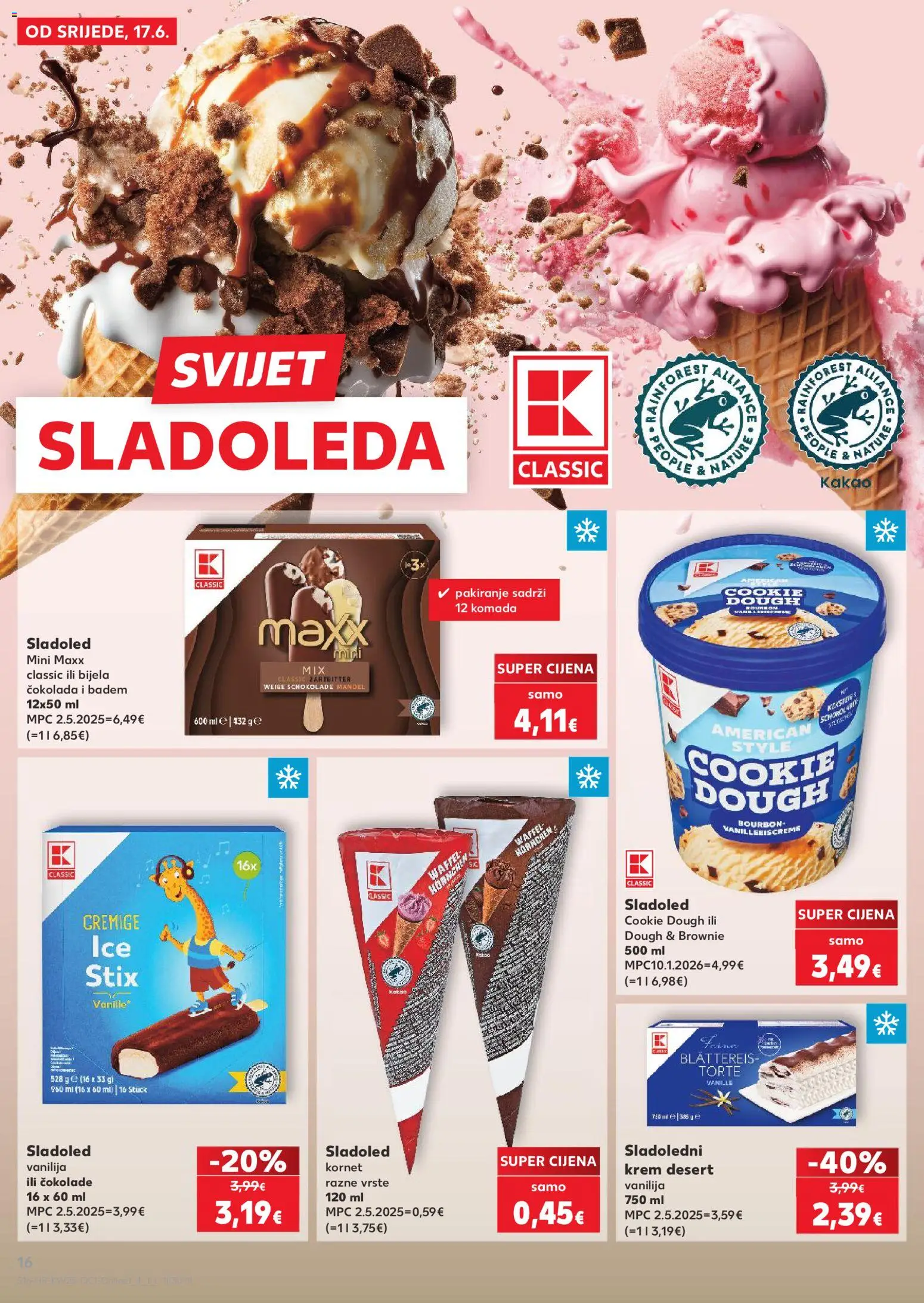 Kaufland katalog | vrijedi od 17.06.2026 | Stranica: 16