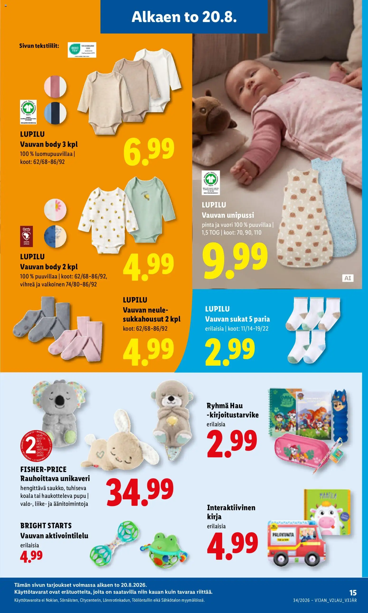 Lidl tarjoukset - Rovaniemi – voimassa 20/08/2026 alkaen | Sivu: 17