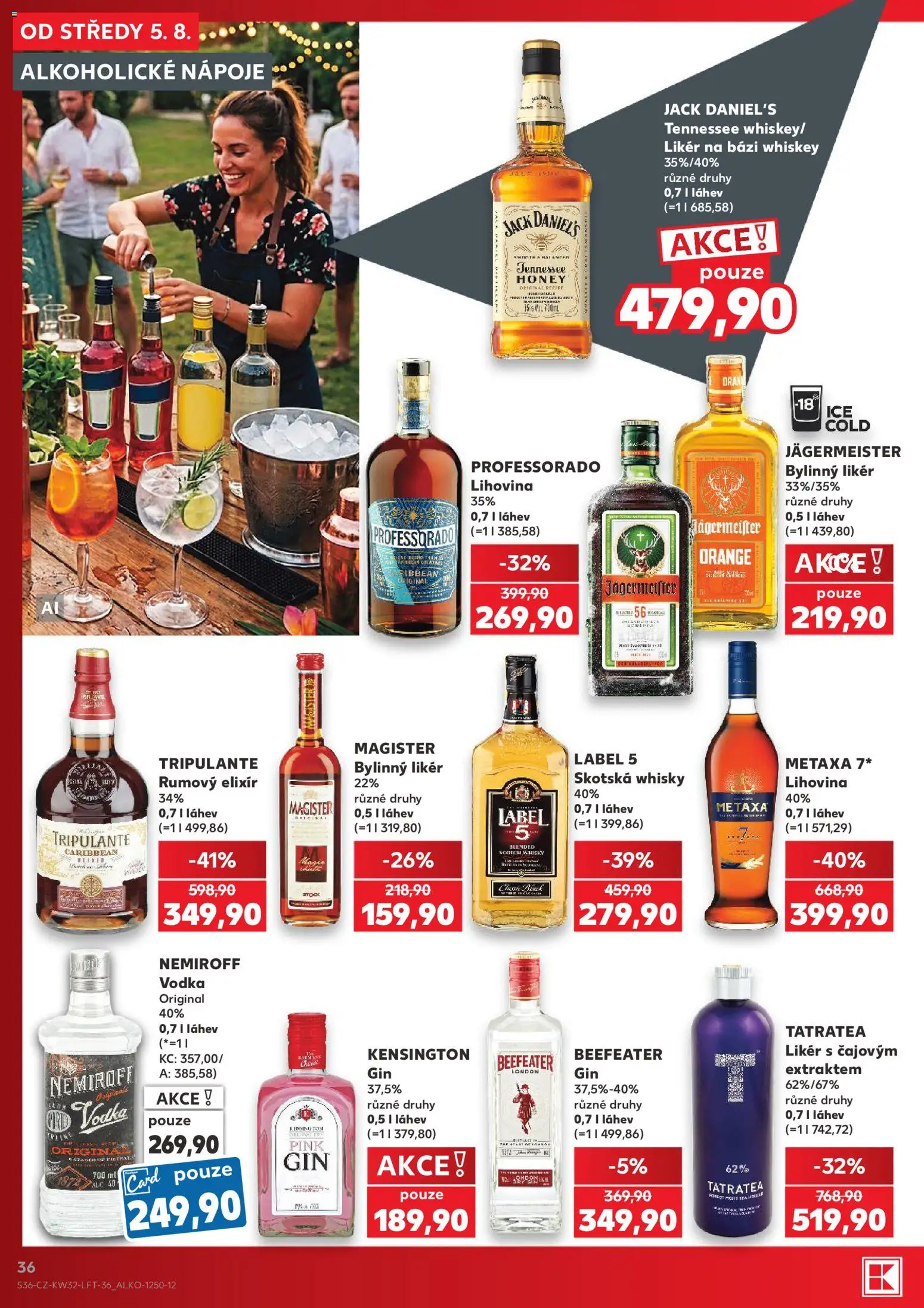 Kaufland leták - Praha 4 od 05.08.2026 | Strana: 36