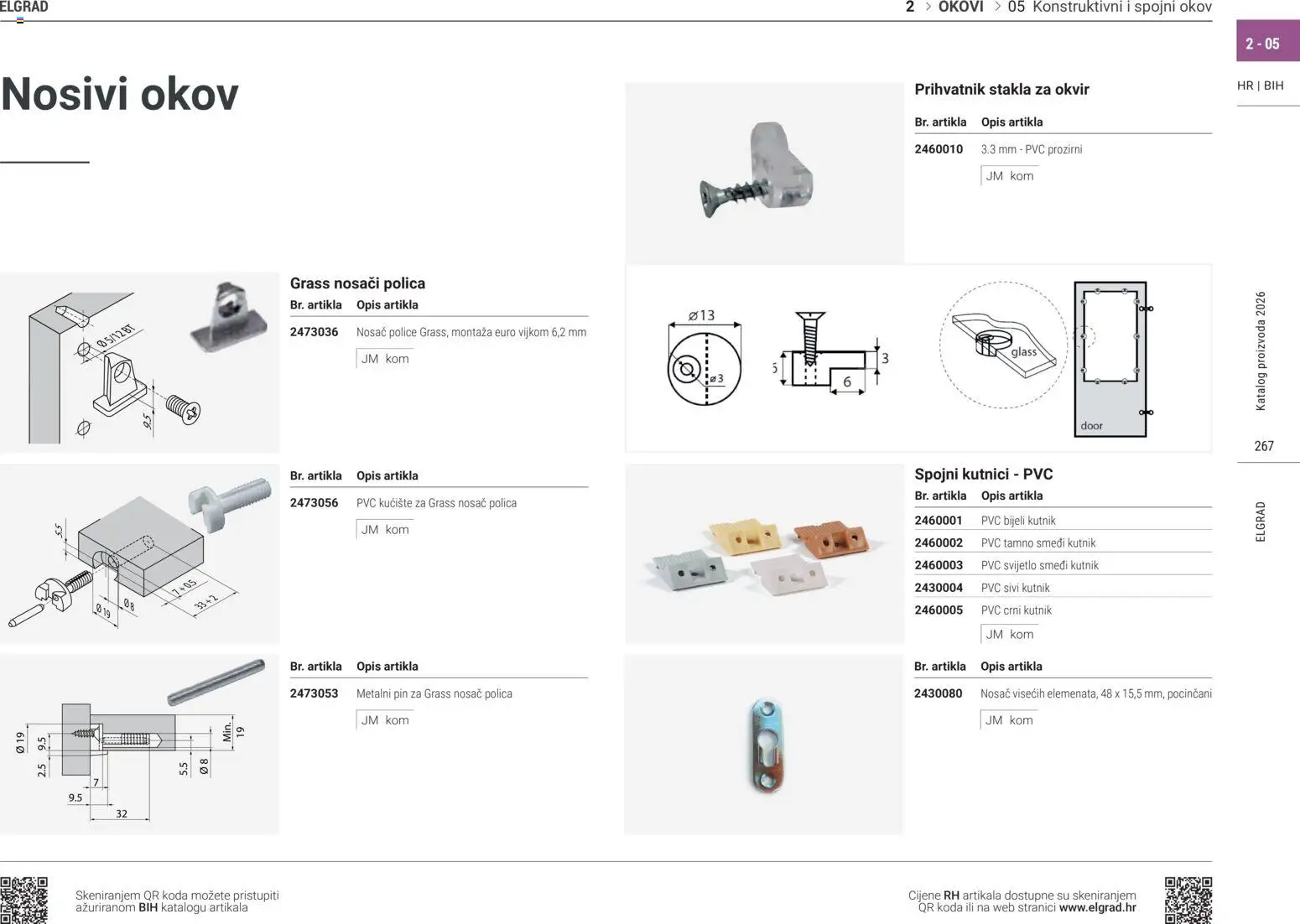 Elgrad katalog | vrijedi od 31.07.2026 | Stranica: 6 | Proizvodi: Polica
