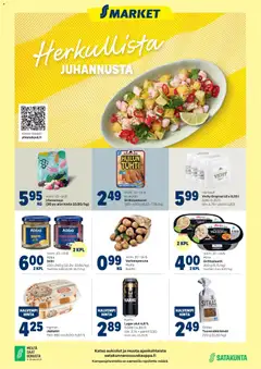 S-market-mainoslehti voimassa 10.06.2026 alkaen