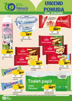 Podunavlje katalog Vikend ponuda - pregled Podunavlje kataloga - važi od 11.09.2026