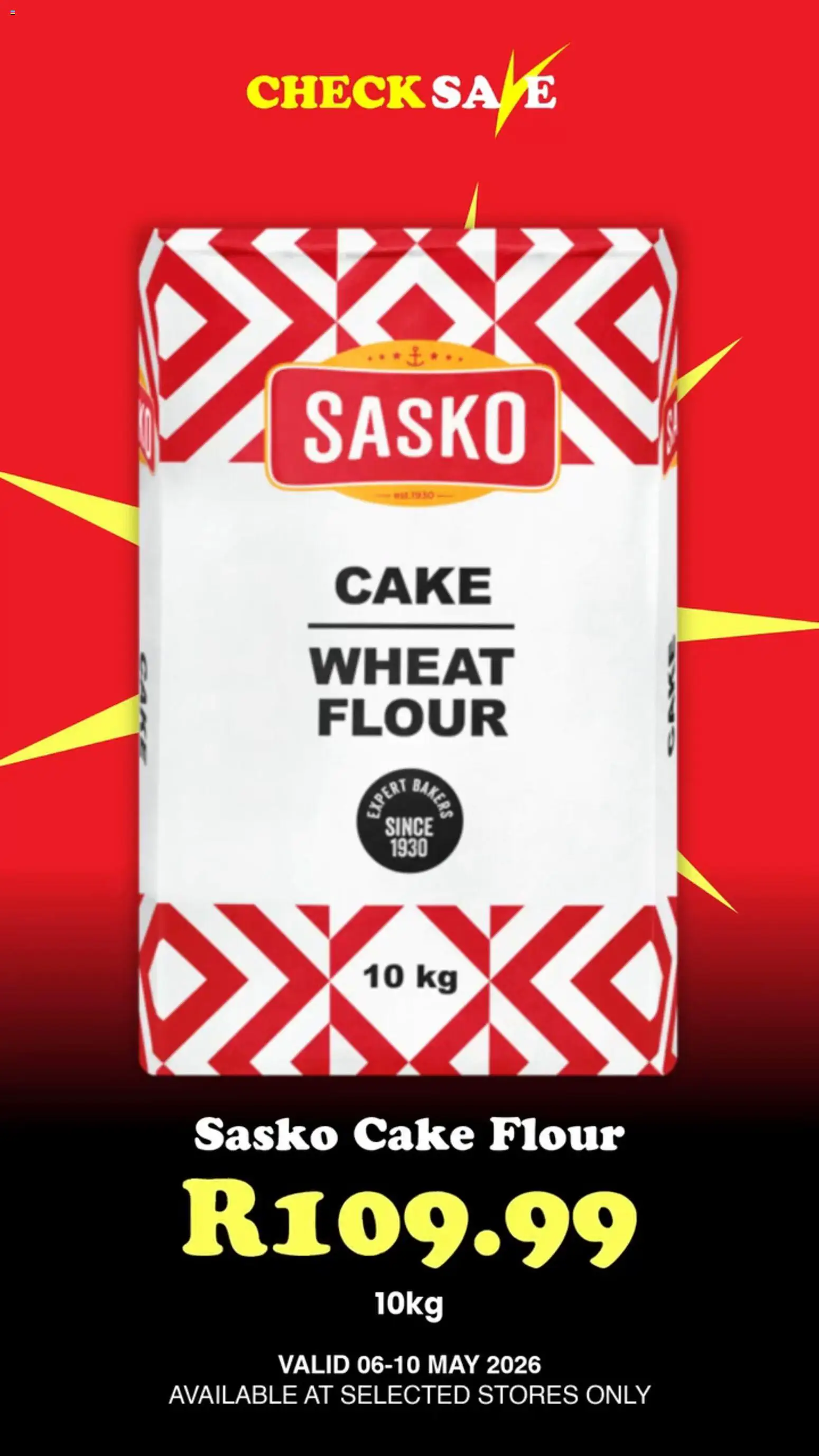 New Check Save catalogue – valid from 06.05.2026 | Page: 3 | Products: Cake, Flour