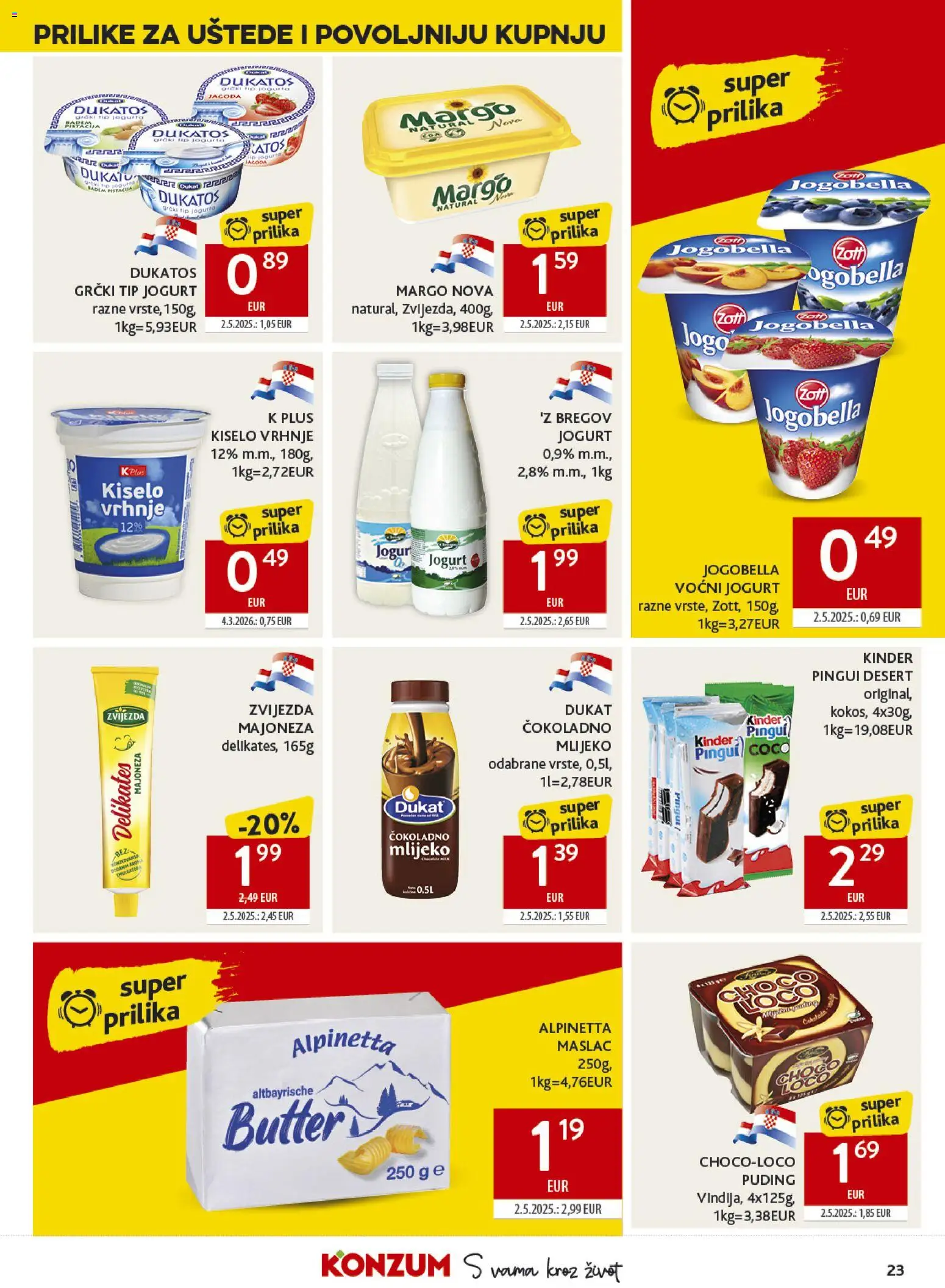Konzum katalog | vrijedi od 28.10.2026 | Stranica: 23