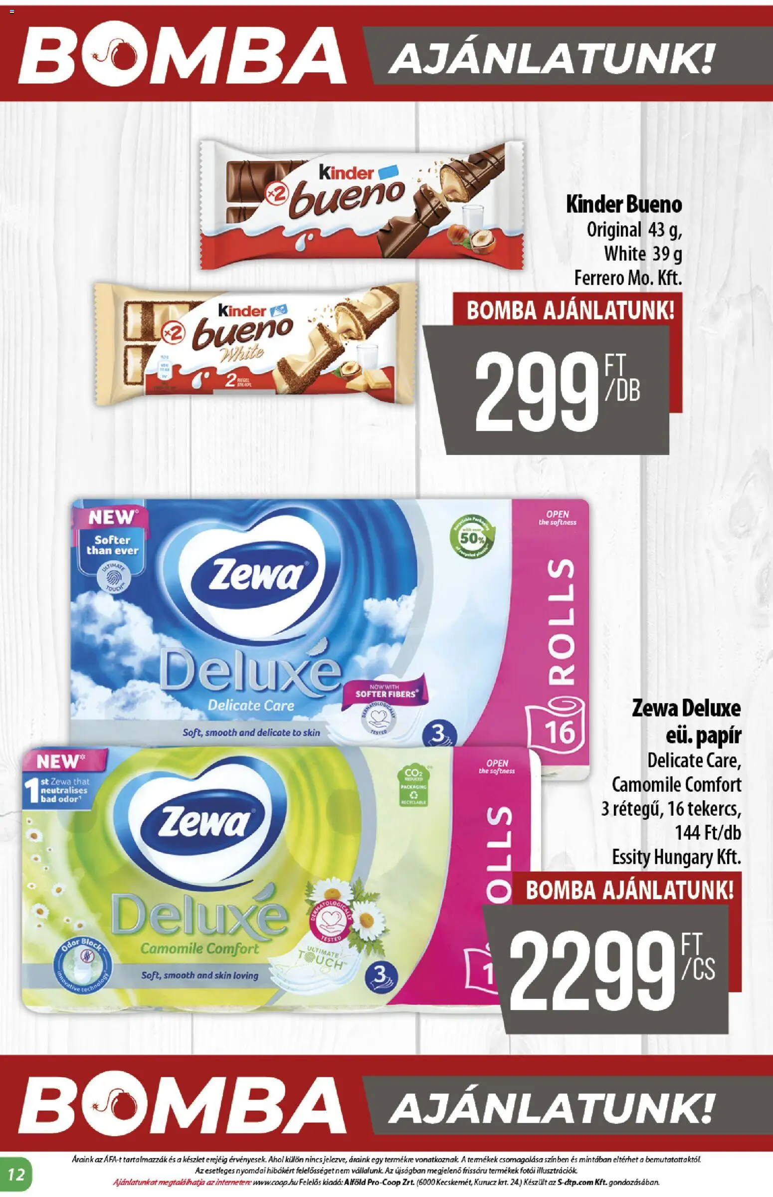 COOP akciós ujság - amely érvényes a következő dátumtól: 28.05.2026 | Oldal: 12