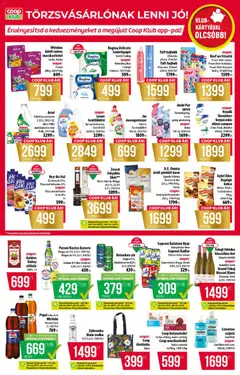 COOP - Abc & szuper / Alföld Pro-Coop Zrt. - amely érvényes a következő dátumtól: 2026.07.09. | Oldal: 7 | Termékek: Ariel, Radler, Macskaeledel, Vodka
