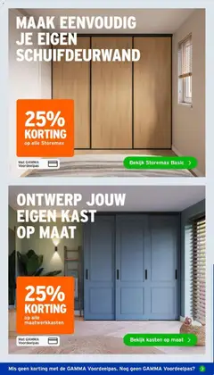 GAMMA folder - Voorbeeld van een folder van GAMMA, geldig van 14-09-2026 | Pagina: 29 | Producten: Kast