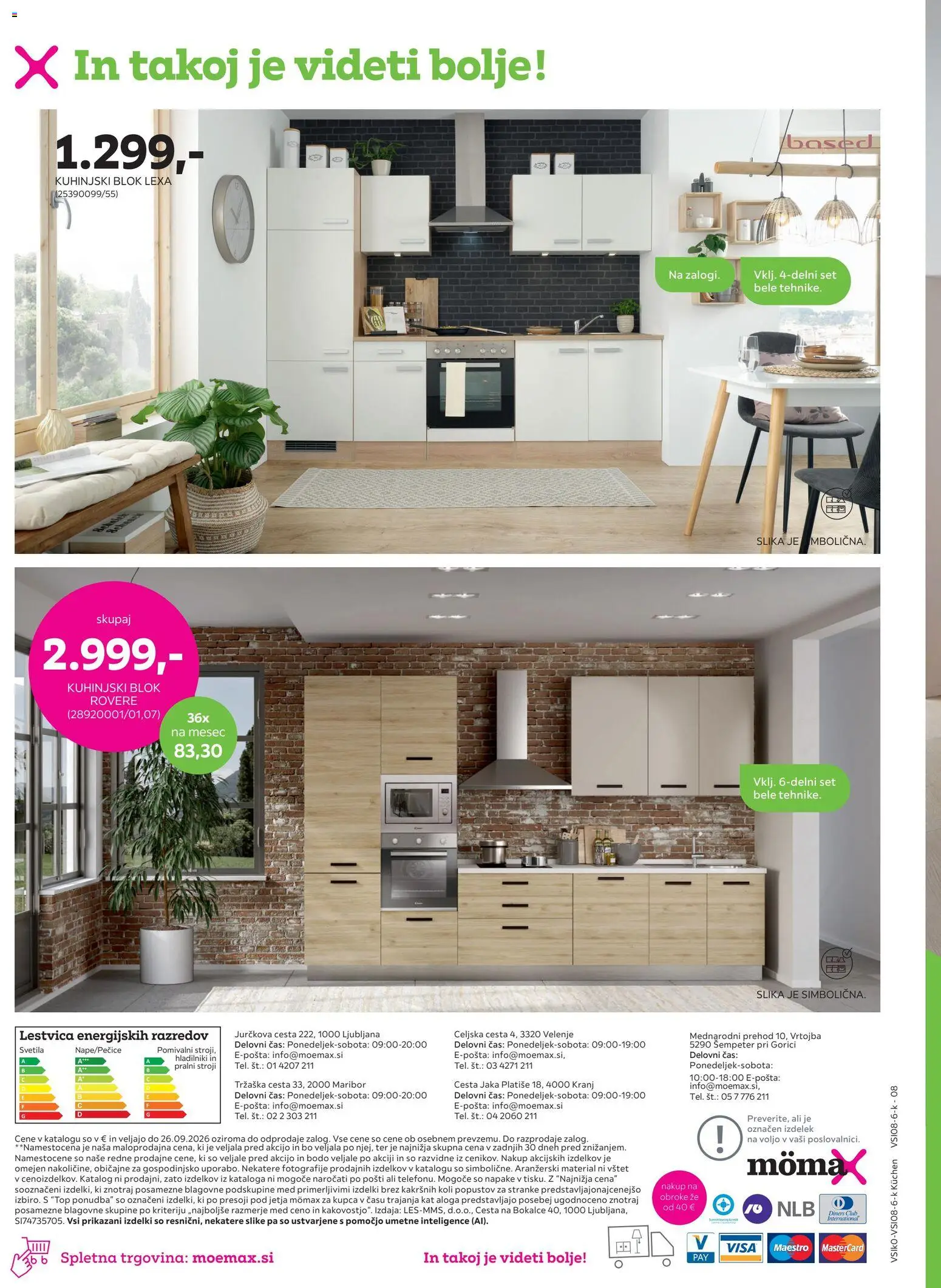 Novi Mömax katalog ponudbe – veljaven od 17.08.2026 | Stran: 8 | Izdelki: Med, Blok