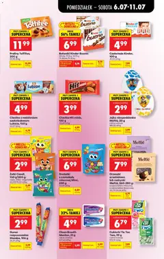 Pogląd oferty "Drażetki z czekolady mlecznej Mimi, Drażetki z czekolady mlecznej Mimi, 230 g" - ważna od 06.07.2026 | Strona: 55