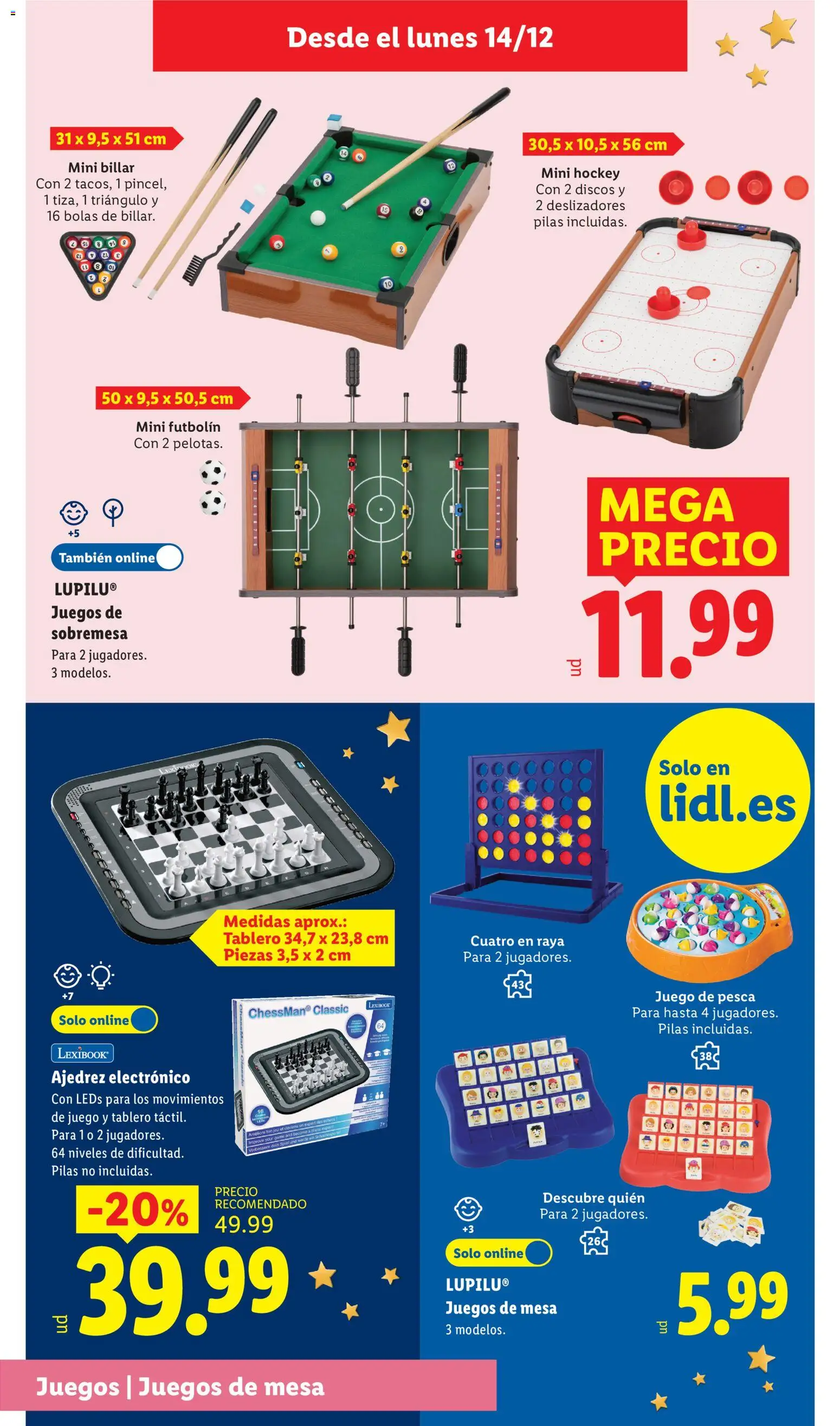 Lidl - Juguetes de aprendizaje │ válido desde el 21/10/2026 | Página: 16 | Productos: Juegos de mesa, Mesa