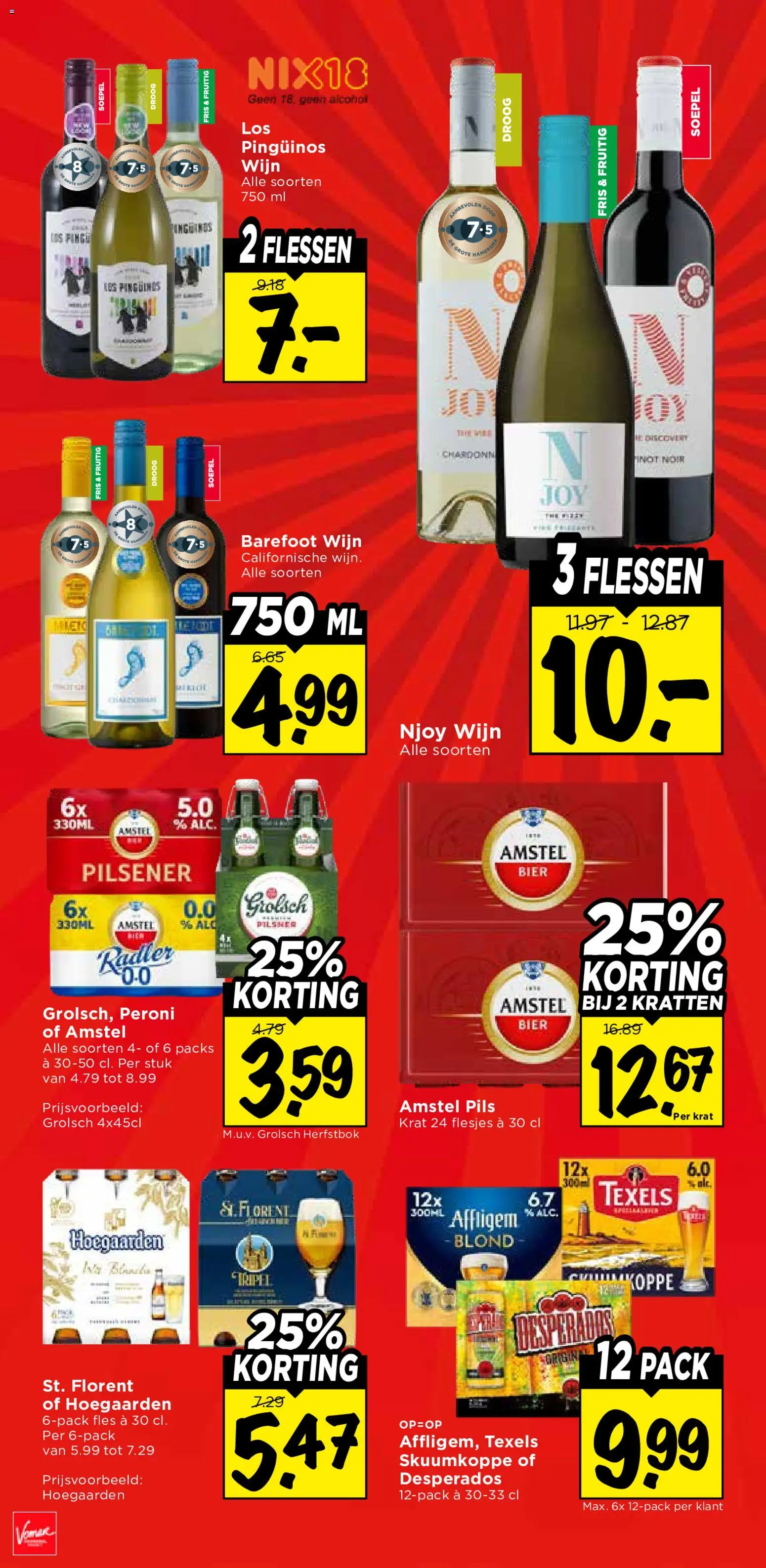 {H1} | Pagina: 35 | Producten: Wijn, Bier, Radler, Desperados