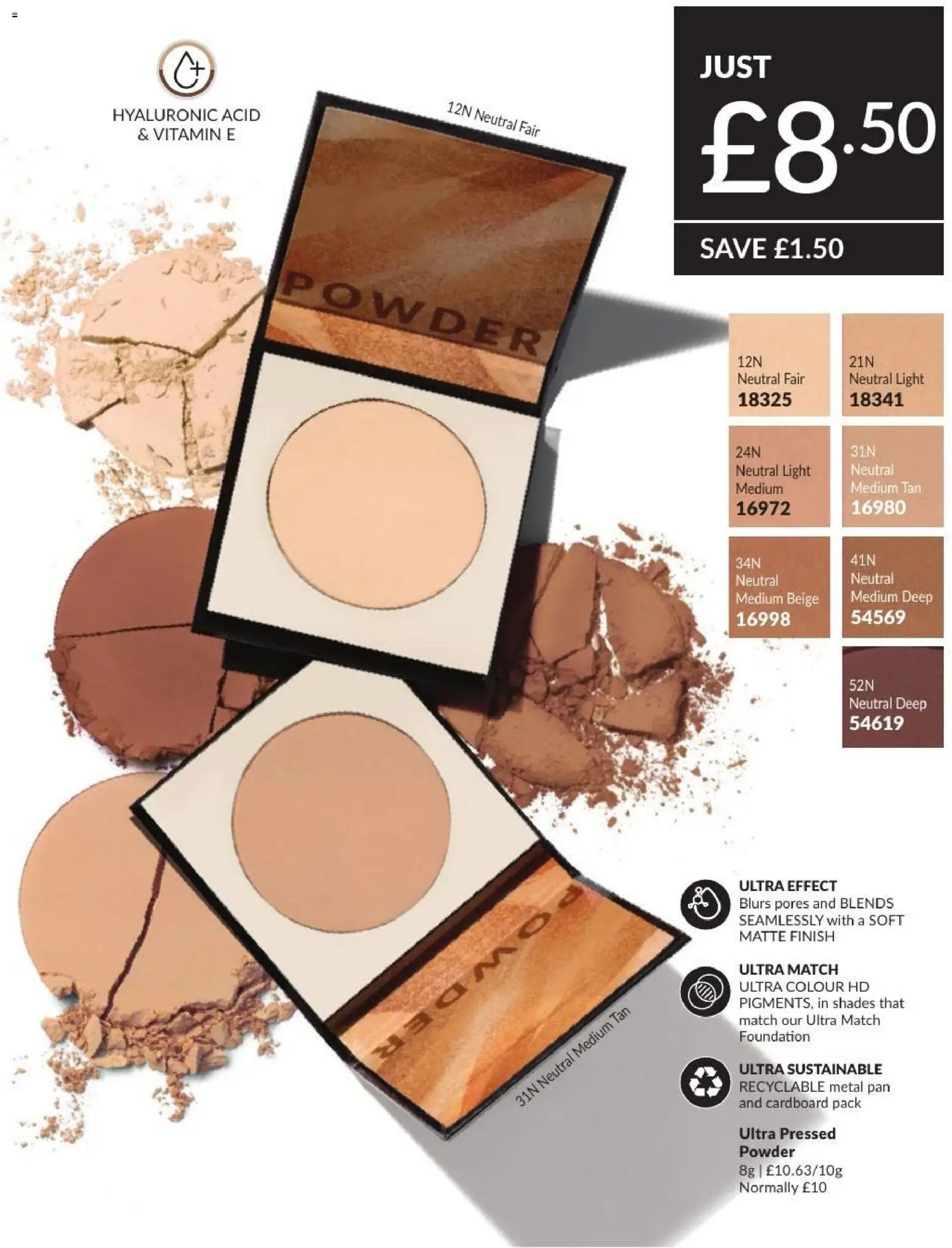 {H1} | Page: 26 | Products: Powder