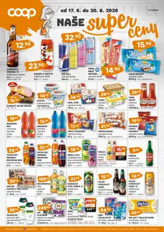 Náhled letáku Coop leták - Super cena od 17.06.2026