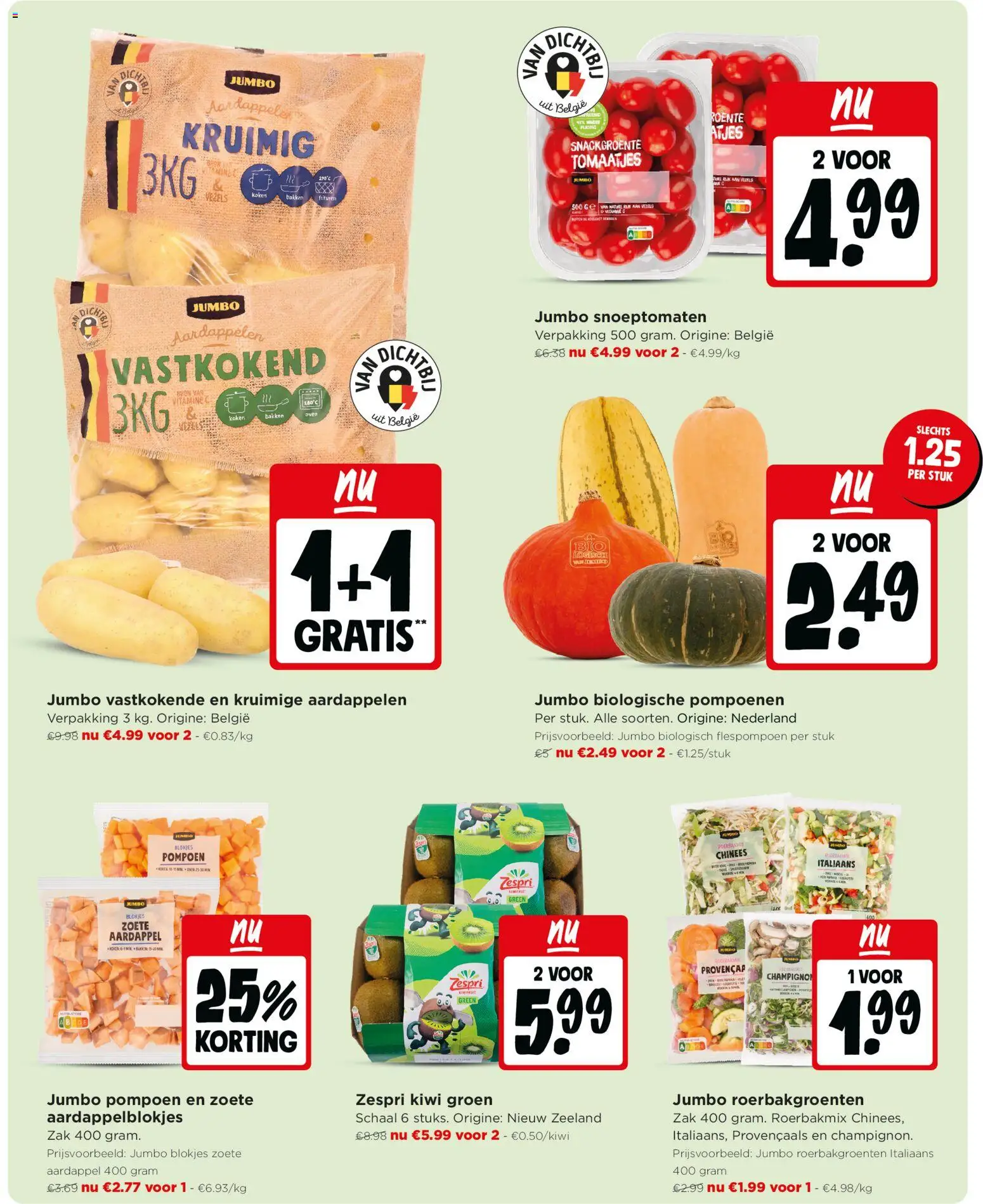 {H1} | Pagina: 6 | Producten: Zak, Pompoen, Zoete Aardappel, Schaal