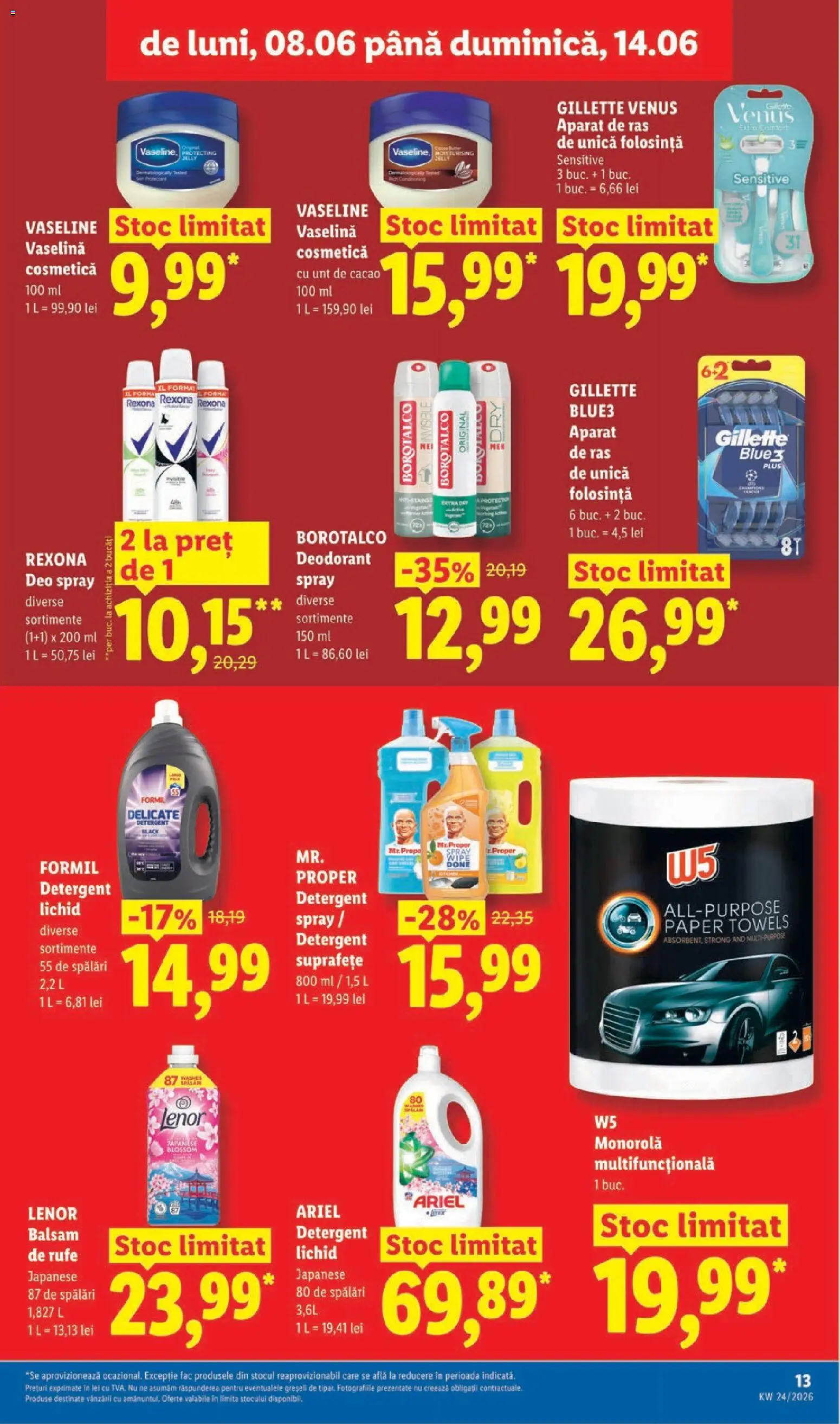 Noul catalog Lidl – valabil de la 08.06.2026 | Pagină: 13