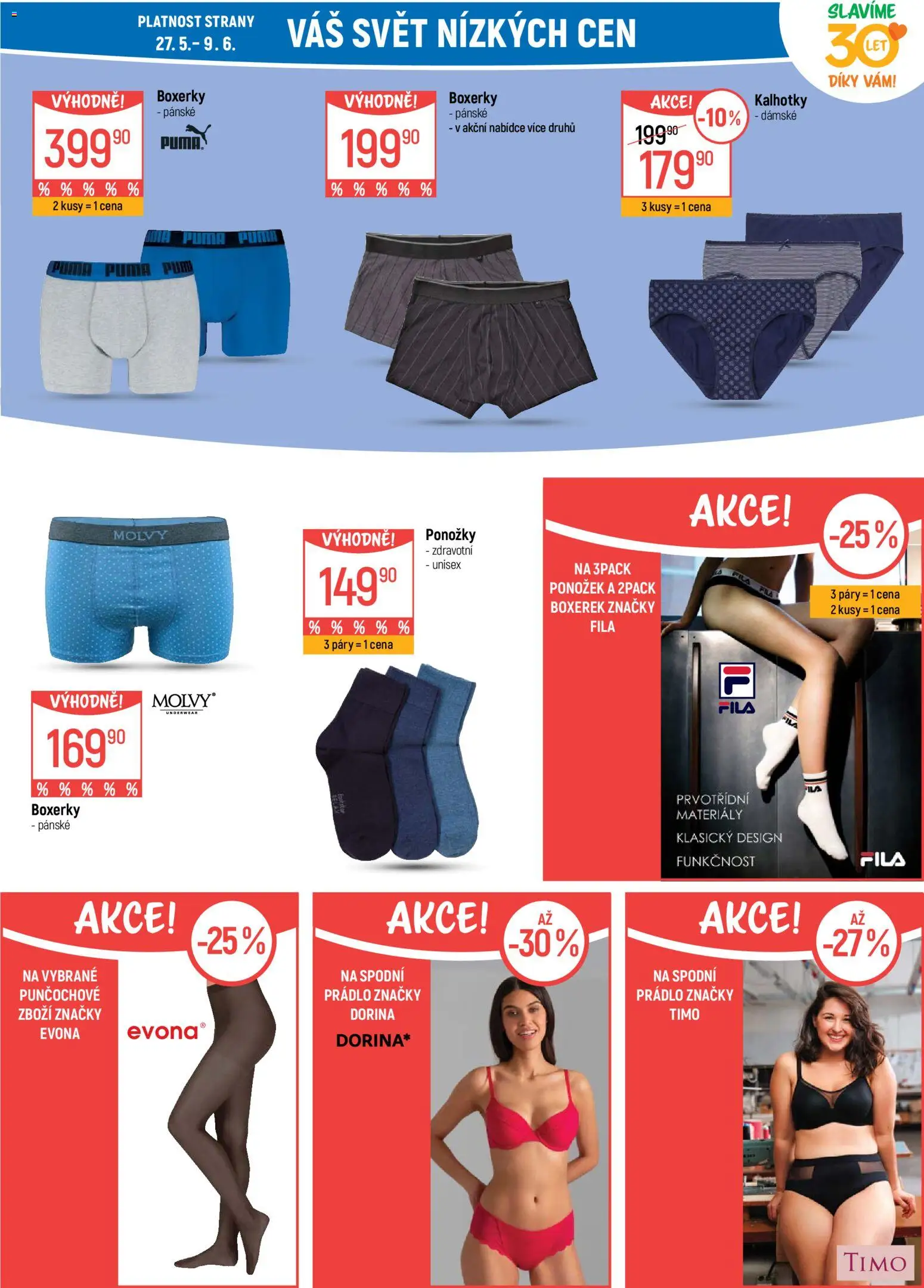 Globus leták - Havířov od 27.05.2026 | Strana: 38 | Produkty: Kalhotky, Ponožky, Boxerky, Pila
