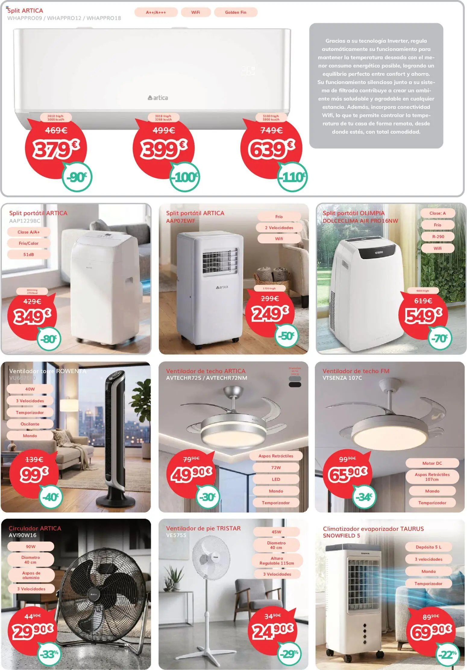 Mi Electro folleto │ válido desde el 01.06.2026 | Página: 10 | Productos: Té, Ventilador, Ventilador de pie, Circulador