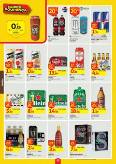 Pré-visualização Auchan folheto válido de 01/10/2026 | Página: 32 | Produtos: Maça, Vinho, Cerveja, Açúcar