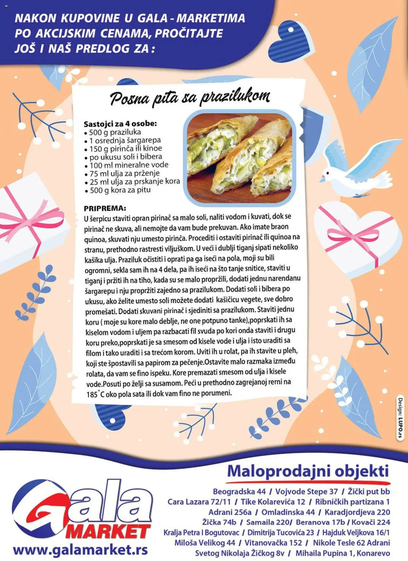 Gala MARKET katalog - važi od 05.03.2026 | Strana: 8 | Proizvode: Šargarepa, Sto, Quinoa, Tiganj