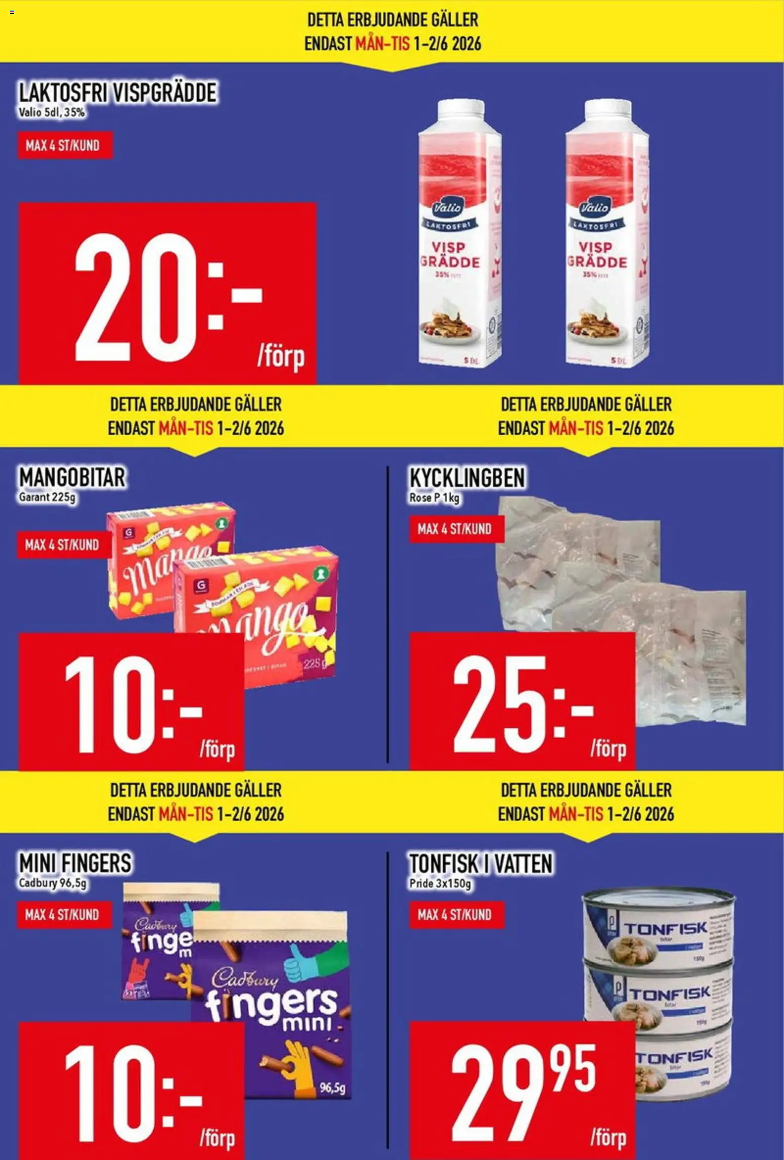 Matdax reklamblad aktuell från 01.06.2026 | Sida: 3