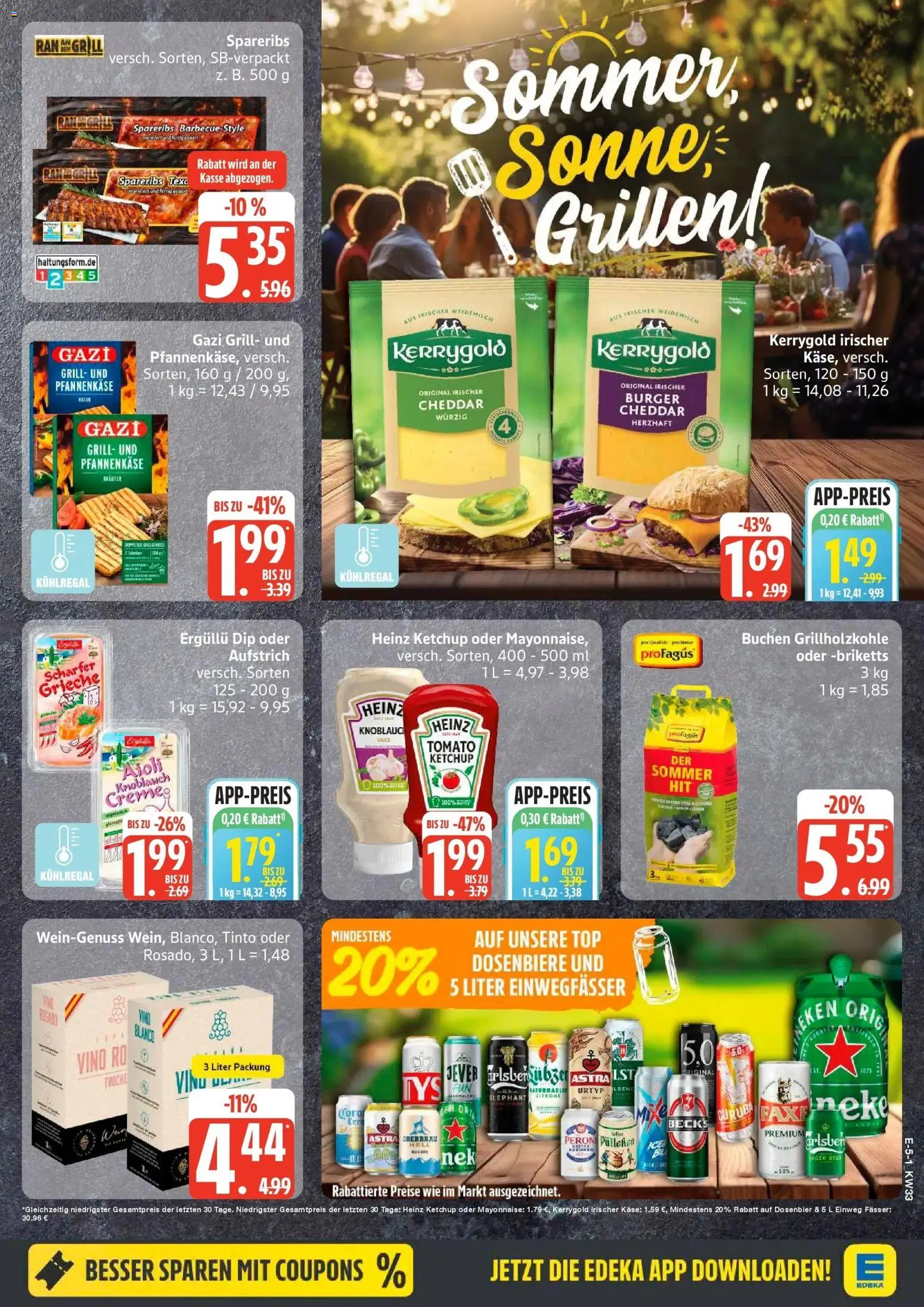 Edeka Prospekt Husum (ab 10.08.2026) » Angebote Online | Seite: 5 | Produkte: Top, Heinz ketchup, Zitrone, Jever
